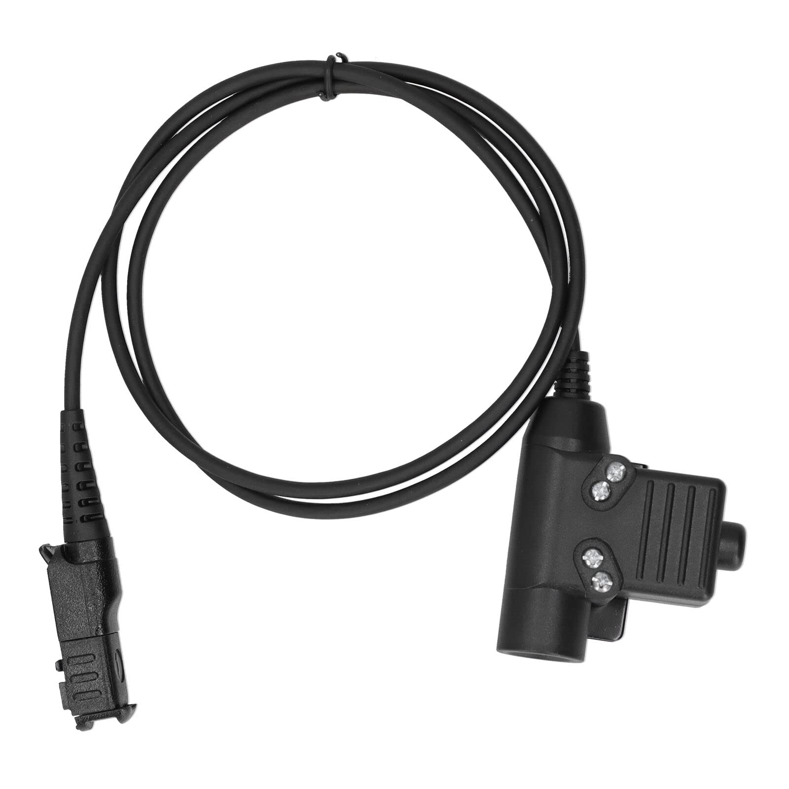 MOUDOAUER Black Airsoft Tactical Radio Headset U94 PTT Headset Adapter Connecter Cable for Motorola P6600 6620 Accessory-image-40