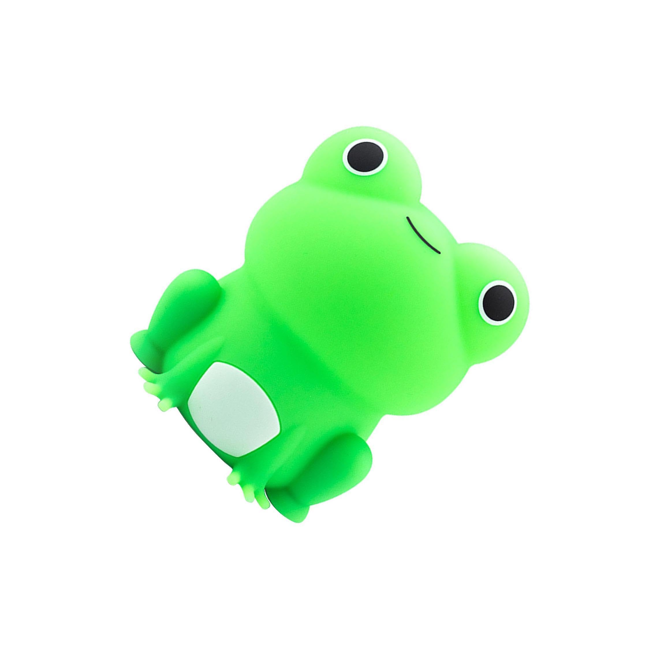 QIXCXAZ Zany Night Light for Kids Cartoon Frog Animal Led for Creative Bedside Lamp USB Rechargeable Nursery Silicone Baby Light Night for Kids Cartoon Frog