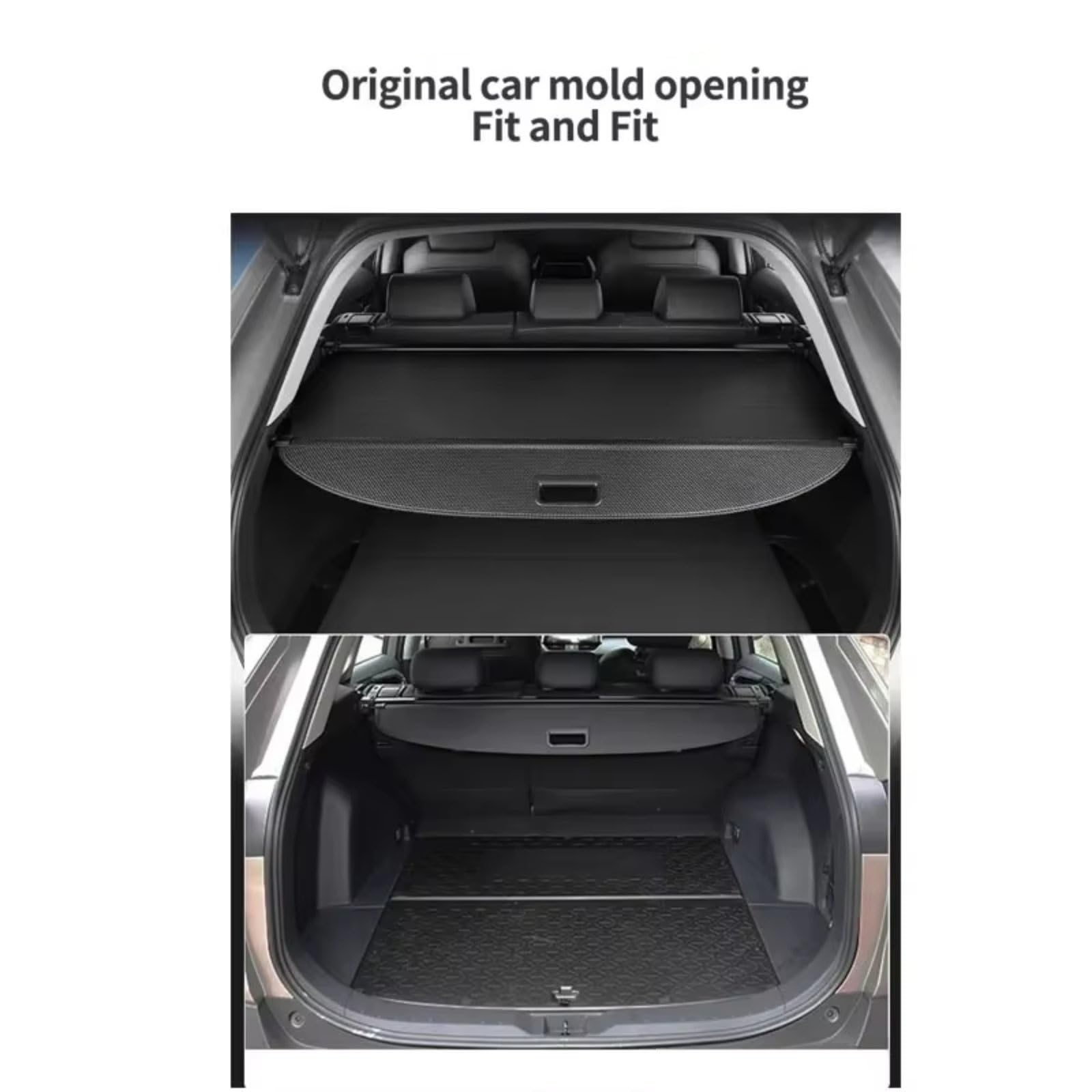 Cubierta De Carga Retráctil Para Chery Para Tiggo 7 Para Pro Para Max Para Ebro S700 Para Xcite X-7 2023-2027 Cubierta Carga Retráctil Cortina Maletero Coche(Canvas)
