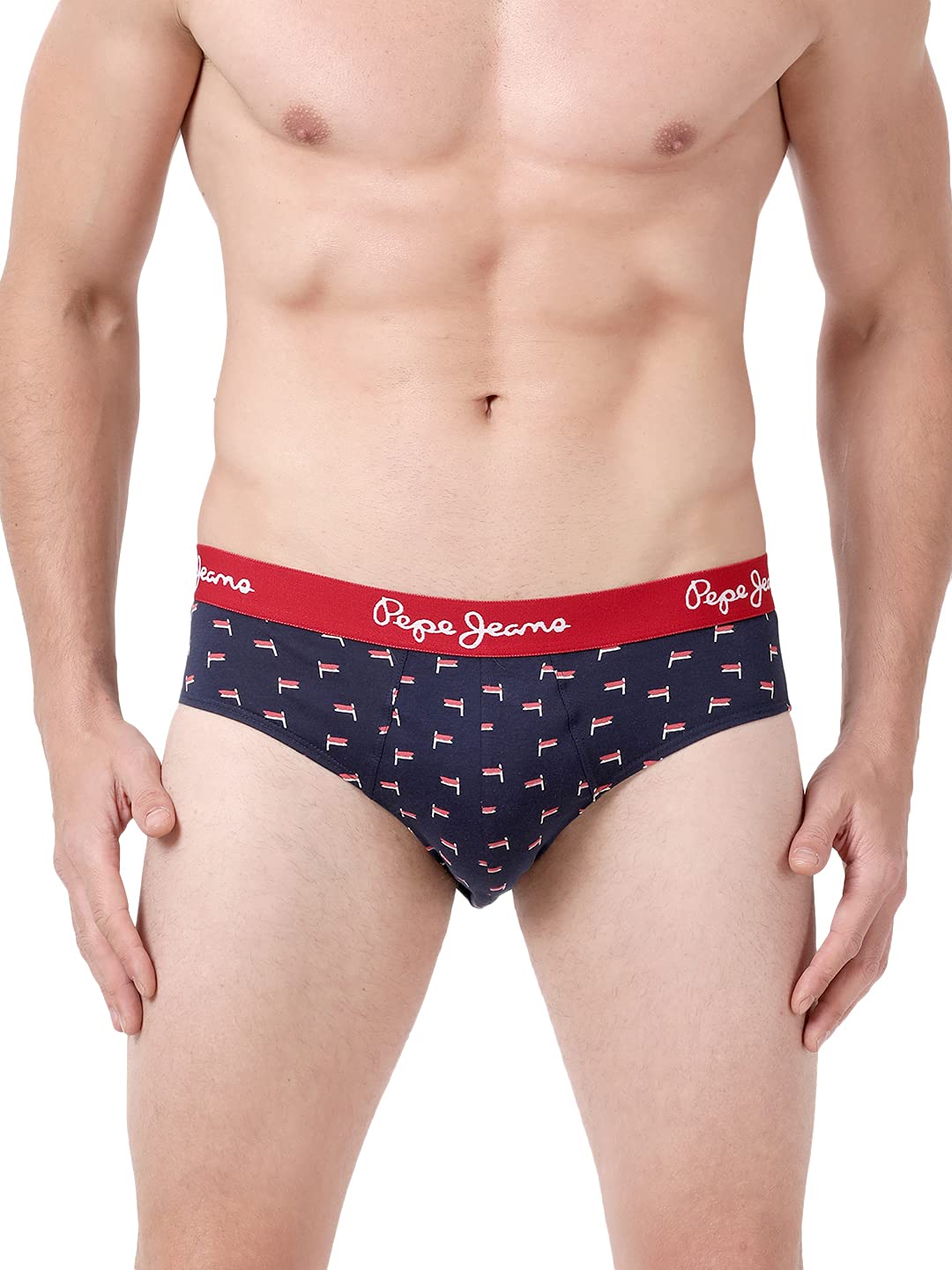 Innerwear Men's Cotton Brief (Pack of 1) (CLB04-01_TRUE BLUE AOP-2_100-105_True Blue Aop-2_105 CM)-image-33