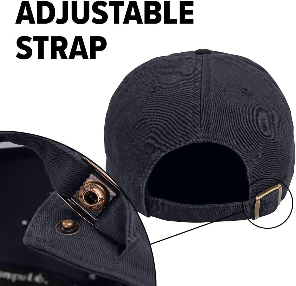 Popfunk Official Superman S-Shield Logo Dad Hat - The U18 Adjustable Relaxed-Fit Cap - Unisex for Men and Women, Navy - Image 5