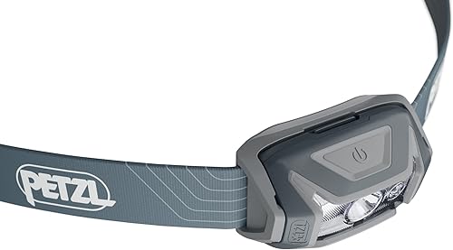 Miniatura 4 de PETZL Tikka - Linterna frontal compacta de 350 lúmenes con iluminación roja, para senderismo, escalada, correr y acampar, color gris