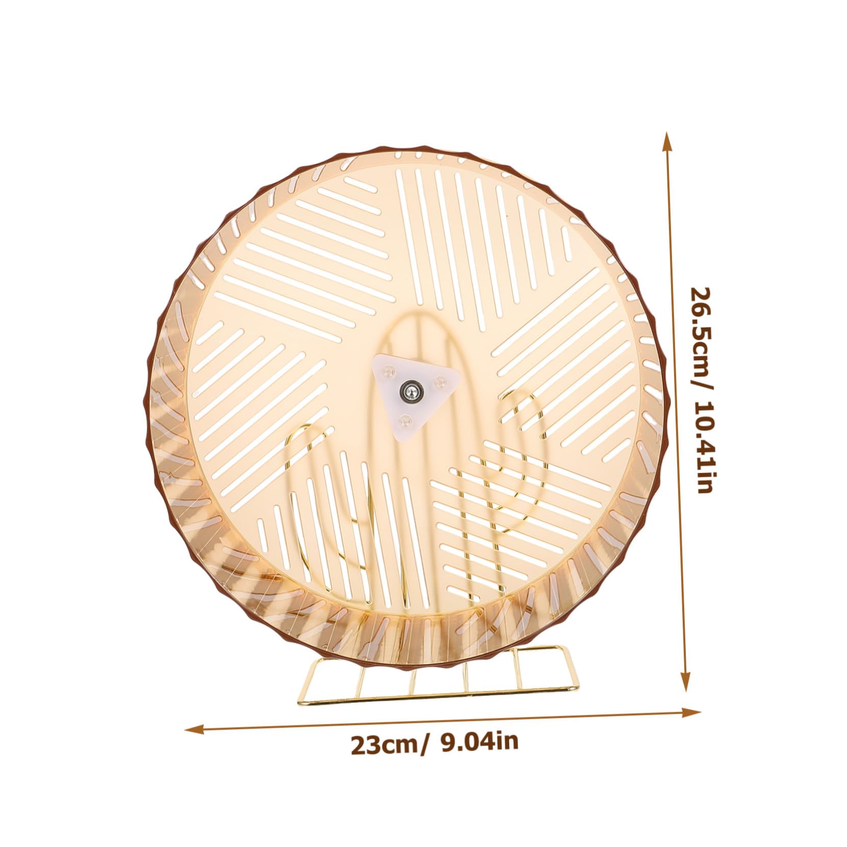 KOMBIUDA Rueda de Ejercicio para Hámster Soporte Metálico Estable Accesorio Silencioso para Jaula 8 Pulgadas Adecuado para Erizos y Chinchillas Domésticas
