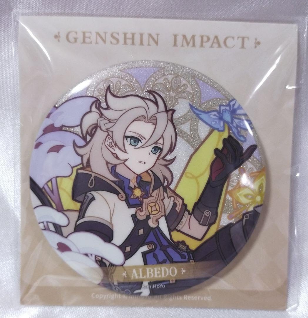 Amazon.co.jp: 【公式正規品原神 アルベド 缶バッジ 風花祭