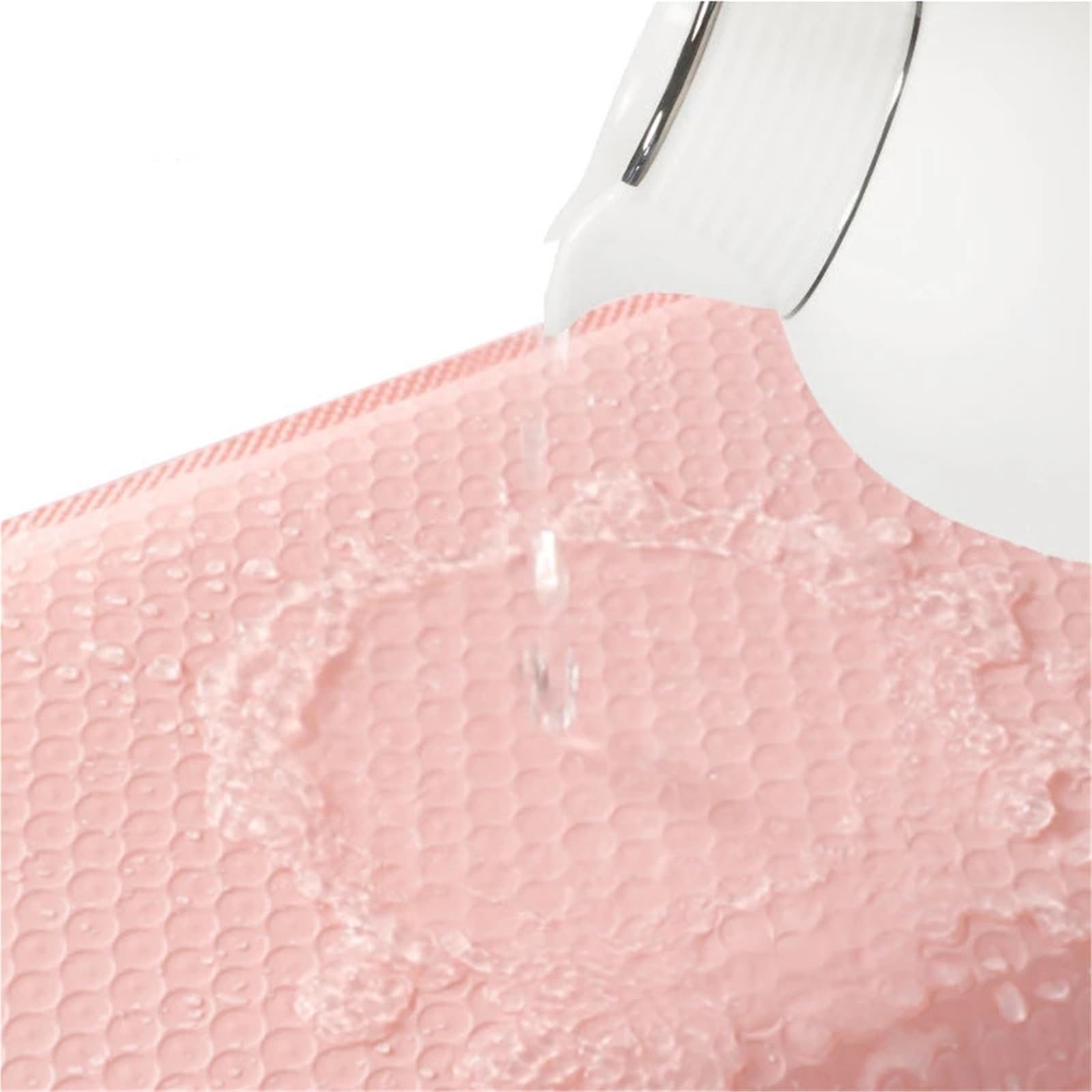 Buste imbottite in polietilene da 100 pezzi a bolle d'aria sfuse Sacchetti postali in plastica a for la spedizione Imballaggio Maile Autosigillante per Imballaggio(Light pink,20 * 25cm)
