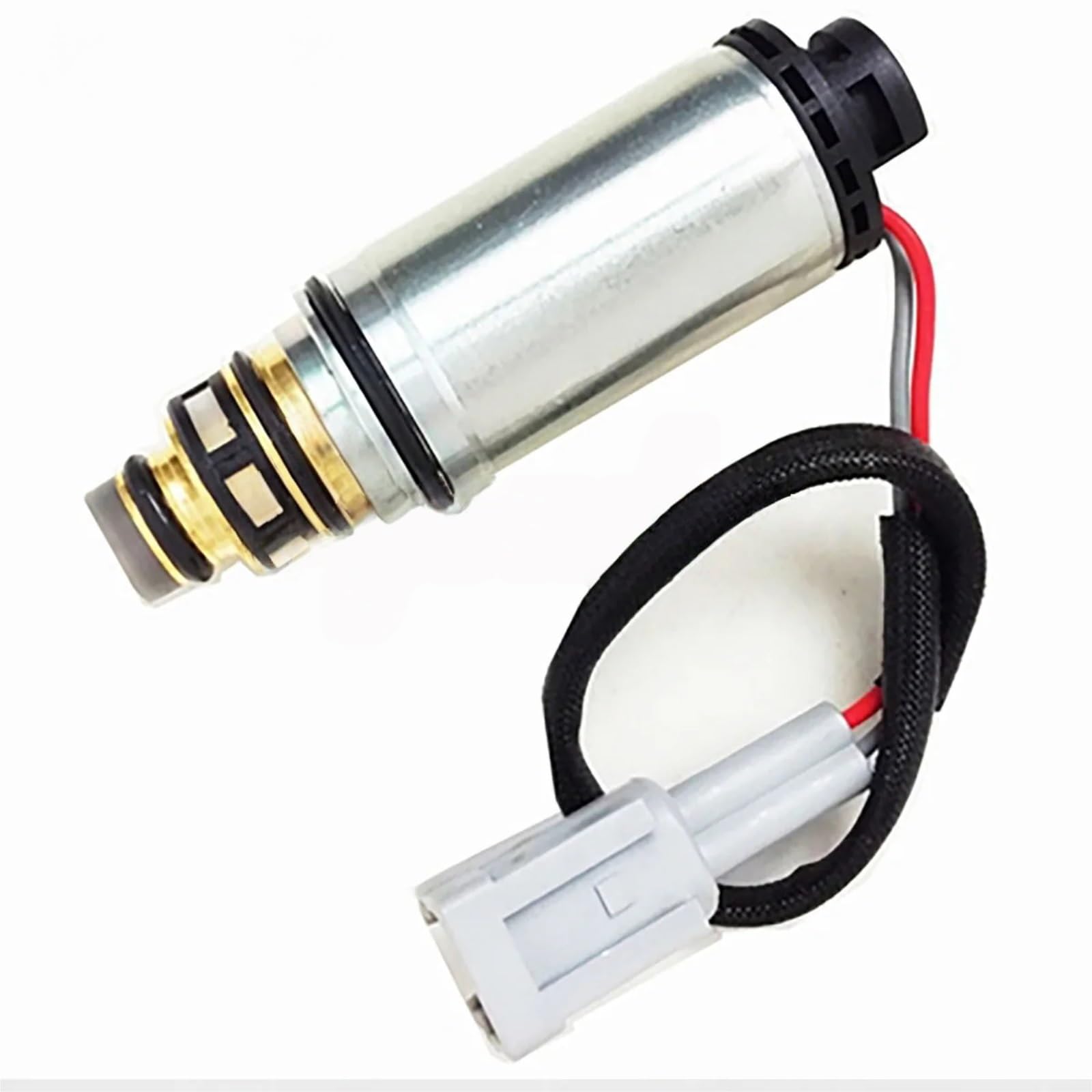 zawór sprężarki AC‌ Do Clio Do CAPTUR klimatyzacja elektryczna sprężarka klimatyzacji elektroniczny elektromagnetyczny zawór sterujący zawór sprężarki chłodnicy‌