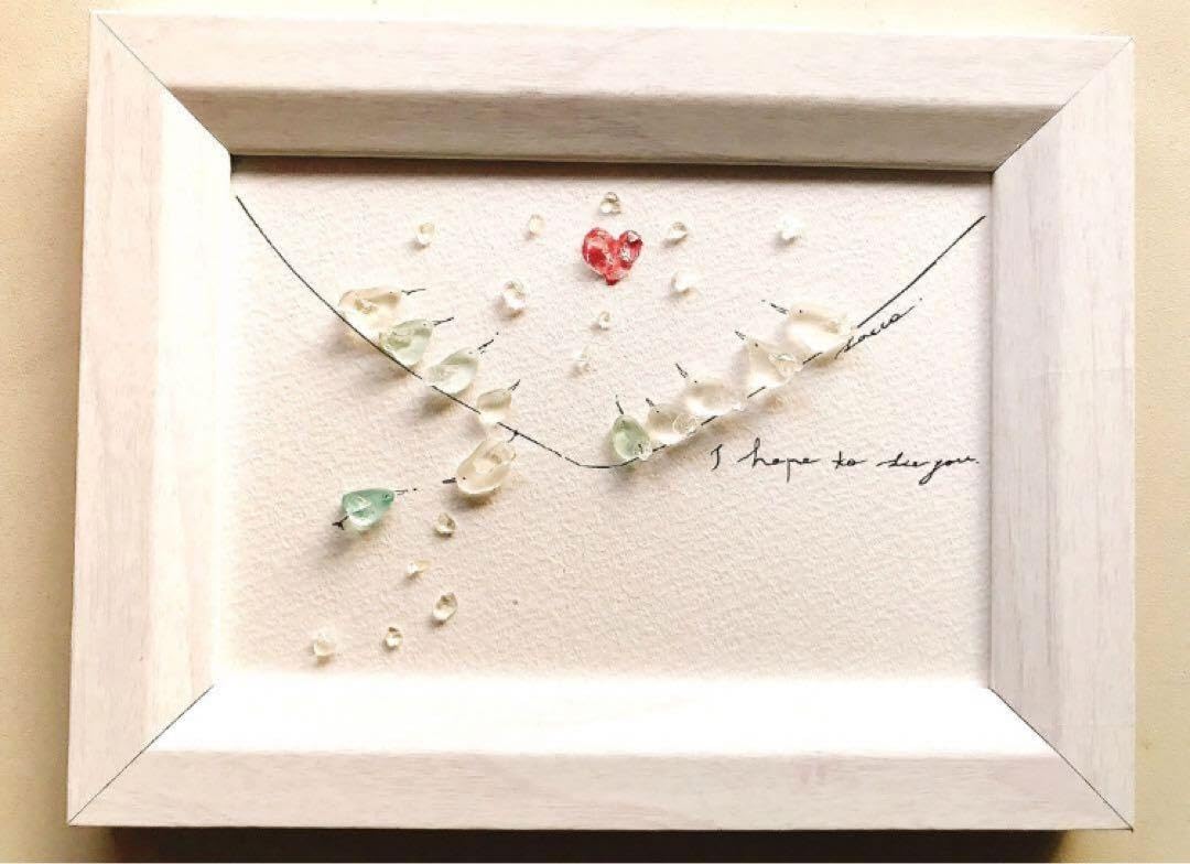 シーグラスアート『 Merry Christmas⁺ ⊹˚.～mini～』他2点