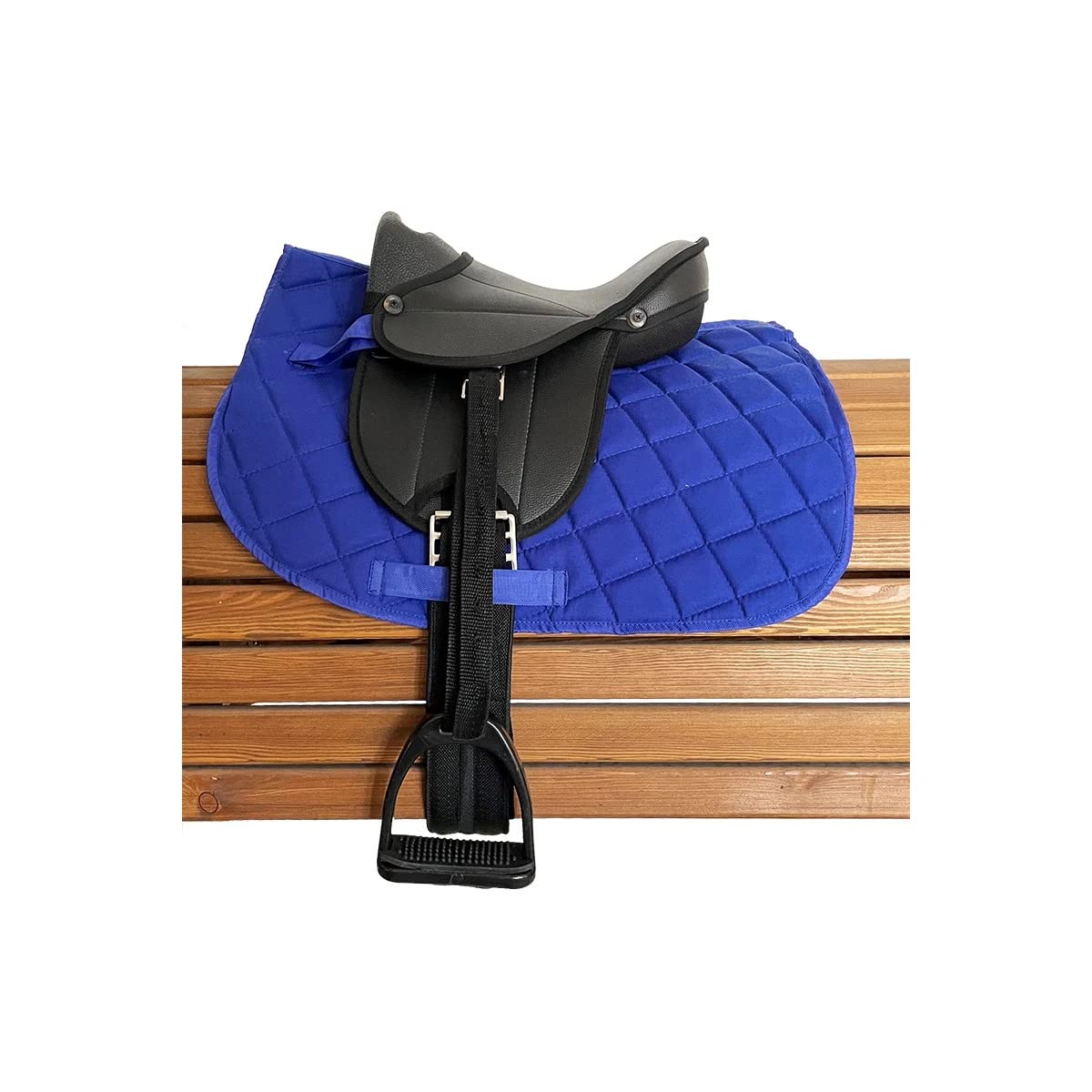 German Riding Sattelset Little Star Sonderedition (schwarz blau)