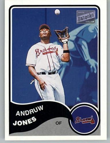 2003 Bazooka #269 Andruw Jones NM-MT Atlanta Braves Baseball MLB