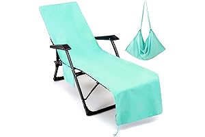 Premium Pool Chair Towel Cover for Comfort and Convenience