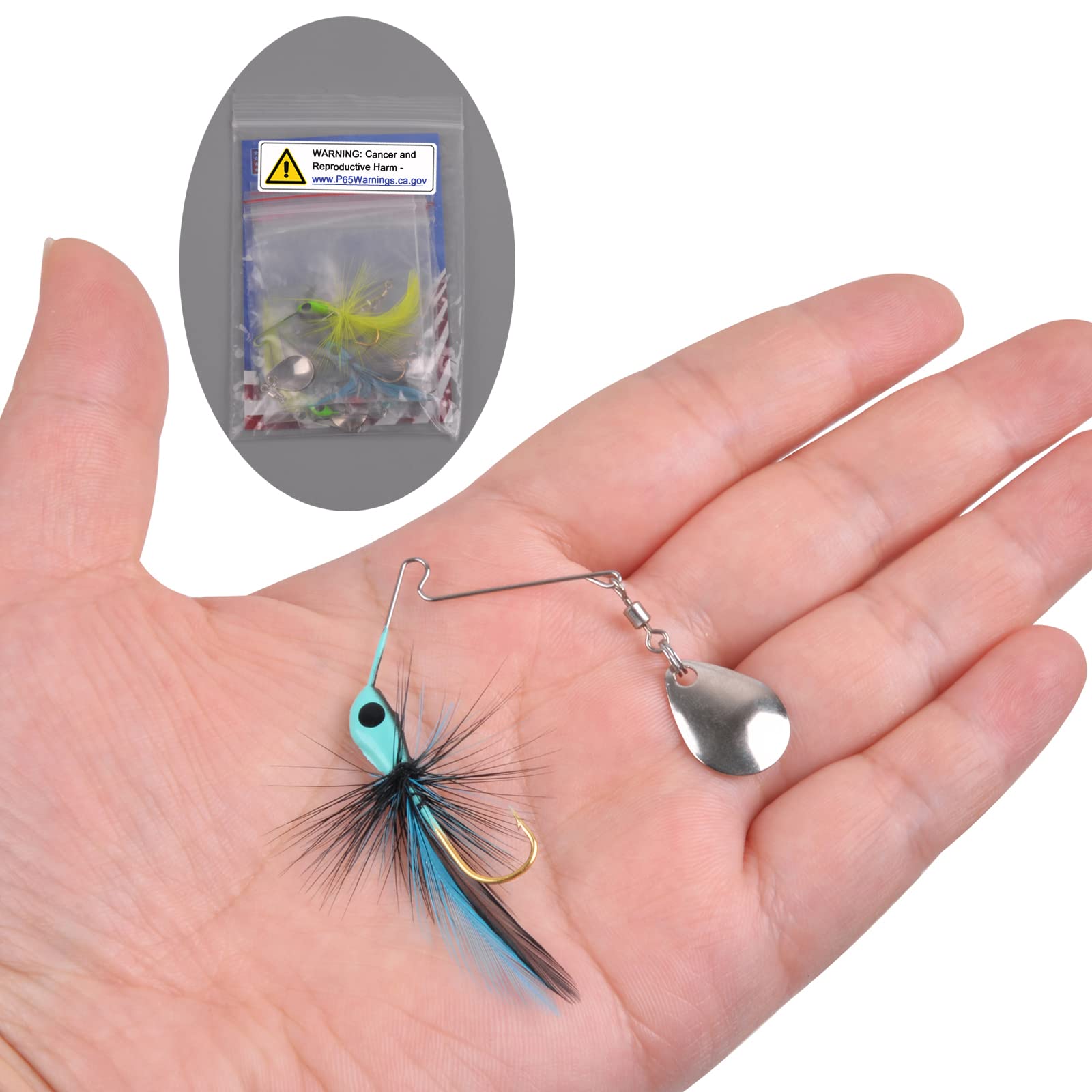 Appât Spinner de leurre de pêche au brochet Tunisia