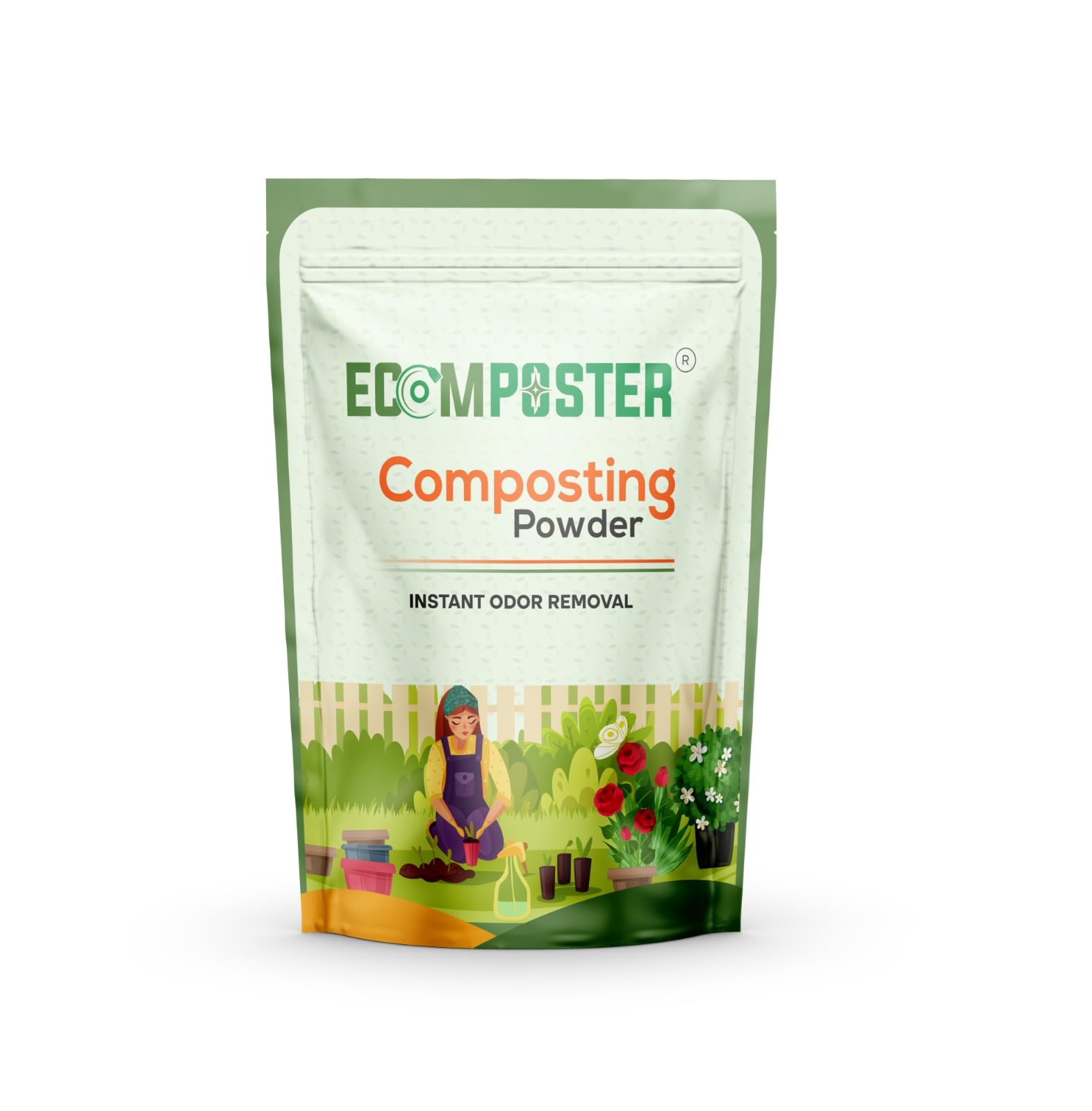 EcoLagro Ecomposter Powder 500g | Compost Maker for Kitchen Waste | Organic Waste Decomposer for Home Compost Bin | Reduces Odor & Speeds Up Composting Process | Pack of 1-image-43