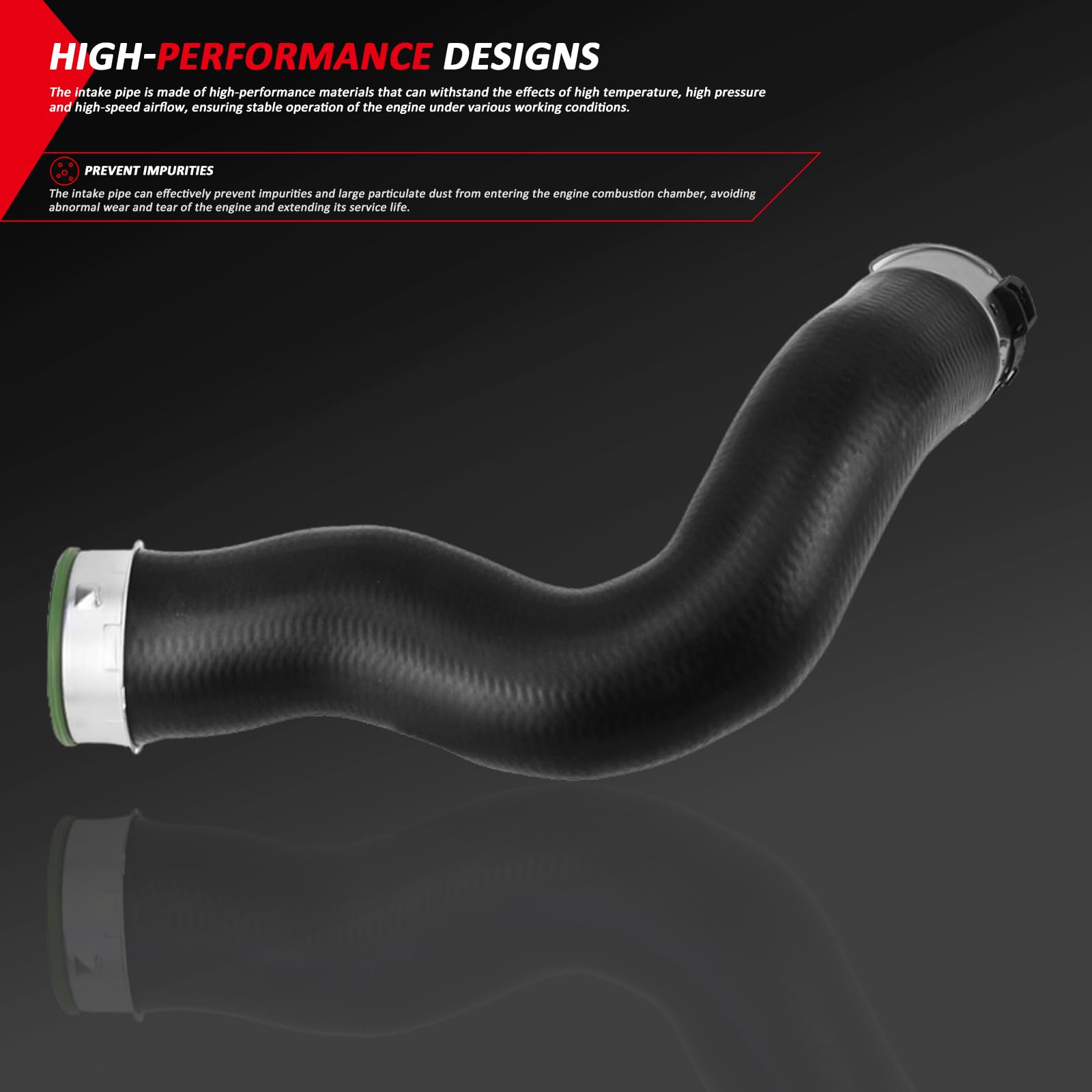 Booster Air Intake Hose For BMW X5 F15/F85 (2015-2018 SDrive 25d) - Replacement Part #11618513853