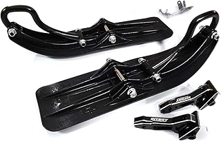 Integy RC Model T8552BLACK Front Sled Ski Attachment Set for Slash 2WD, Stampede 2WD, Rustler 2WD & Bandit