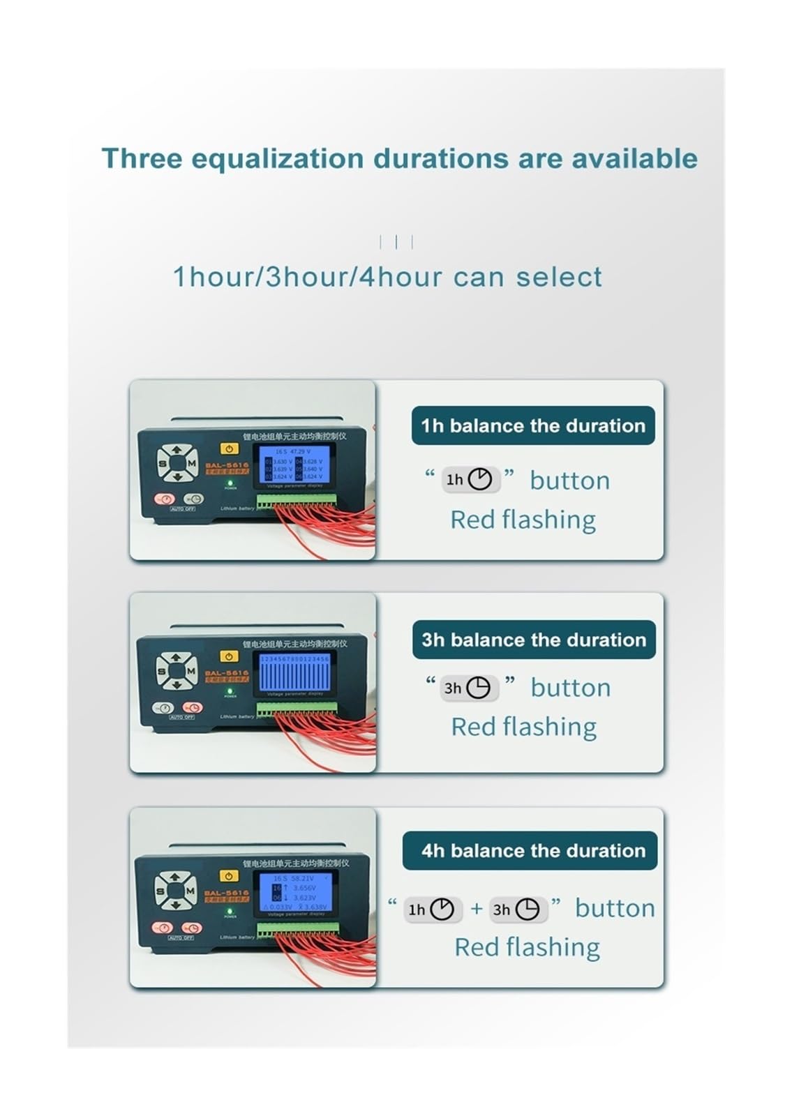 Tester per batterie, 5A Analizzatore digitale capacità batteria | Offre test di tensione, analisi della capacità; ideale per manutenzione e diagnostica delle batterie.