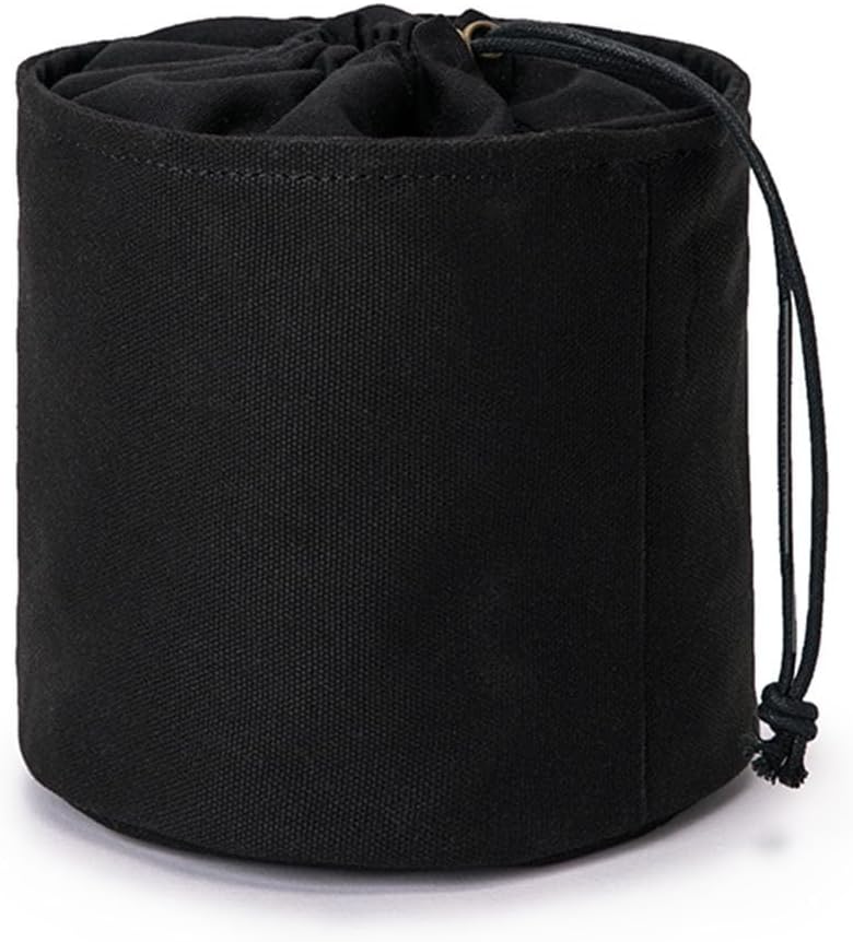Tall Purse Organizer Insert Womens Canvas Round Handbag Organizer Storage,Handbag Purse Organizer Round Cosmetic Pouch Bag Bucket Makeup Bag