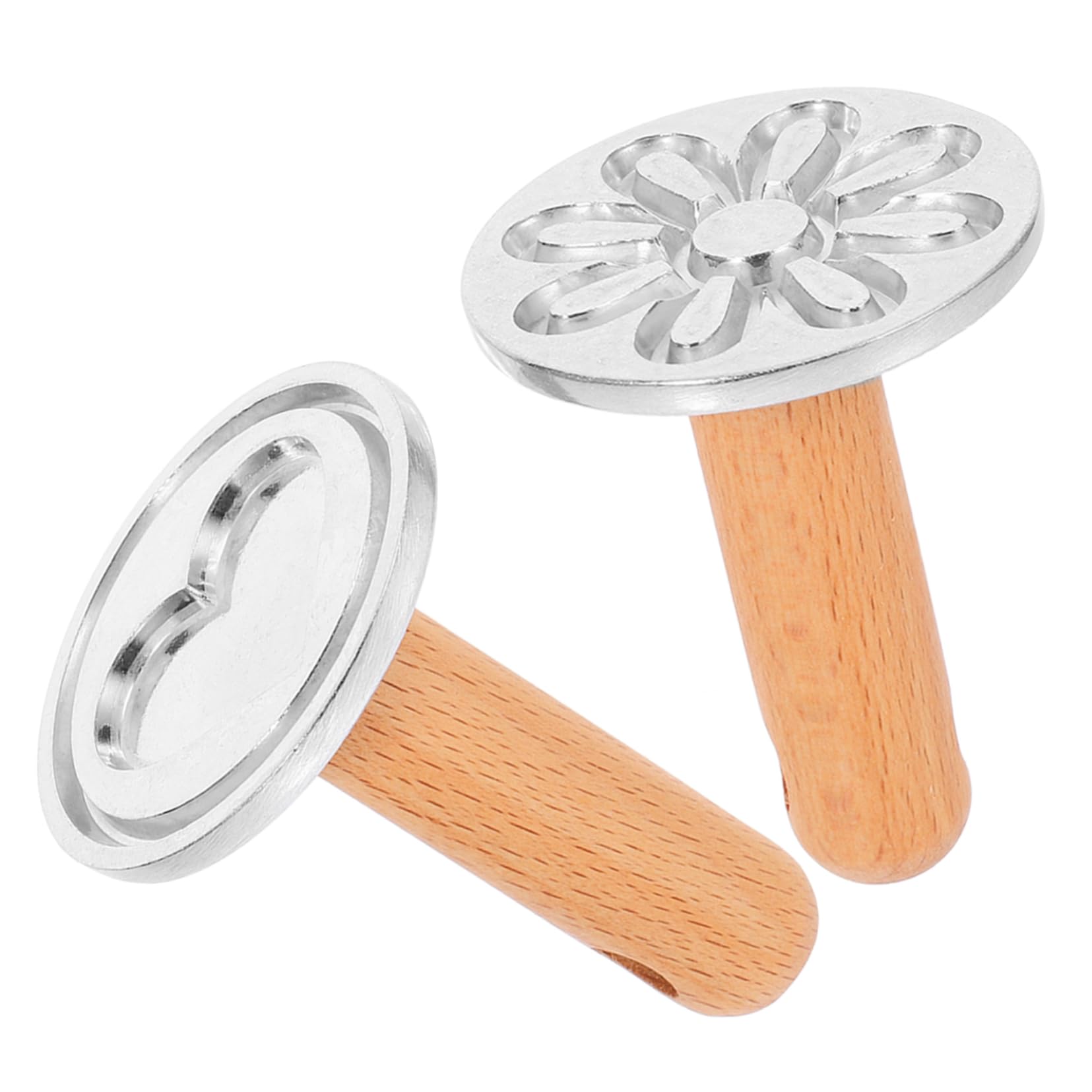 PRETYZOOM 10piezas Molde De Galletas De Madera Para Hornear De Diseño De y De Repostería Para y Celebraciones