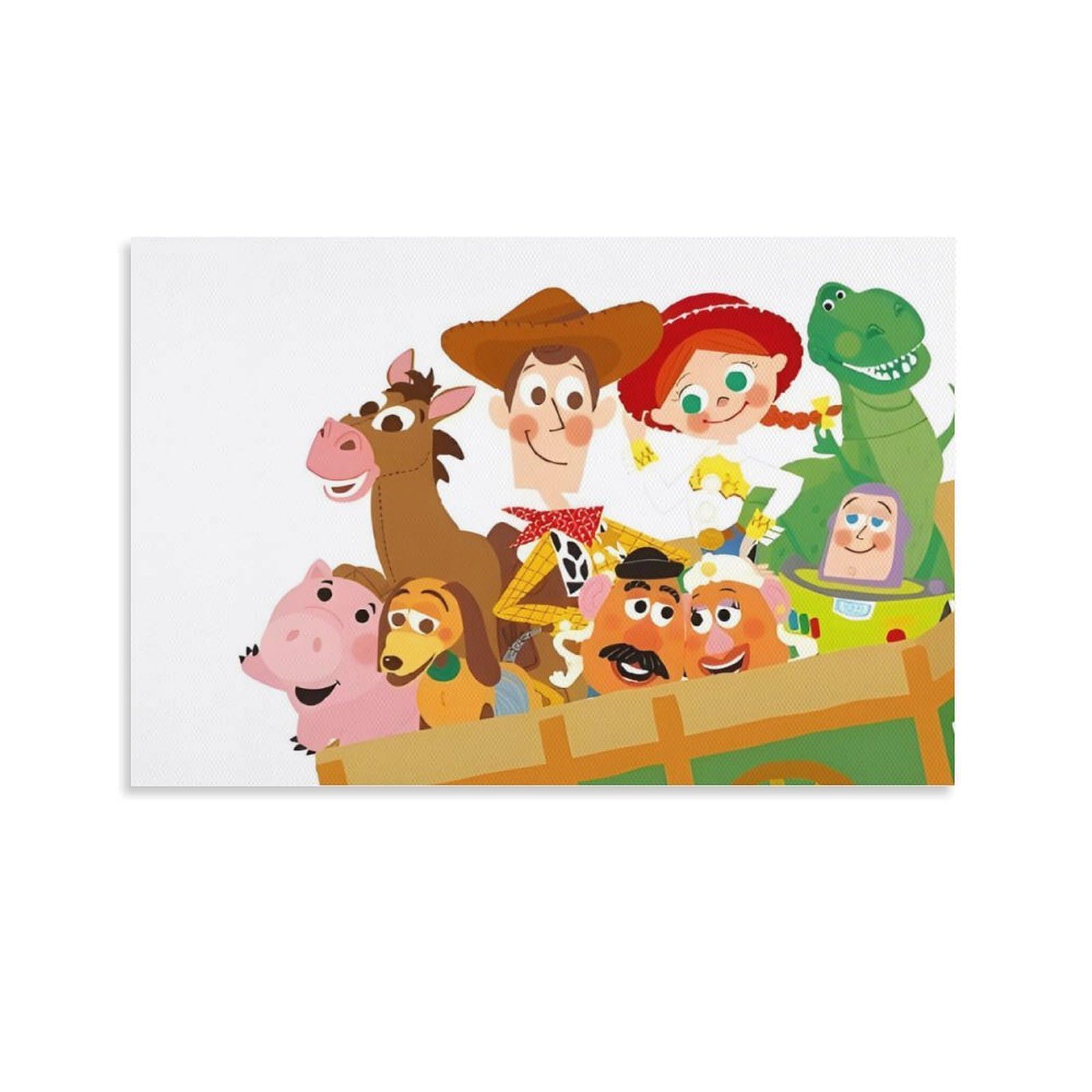 Amazon.co.jp: トイストーリー アートポスター 飾り絵 かわいい