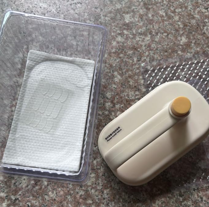 Image of Disposable Magic Brush, Protecting Hands Cleaning Rag, Replaceable Rag Cleaning Brush with Handle, Kitchen Degreasing Specialized Cleaning Cloth (Replace 50 Pieces of Cloth)
