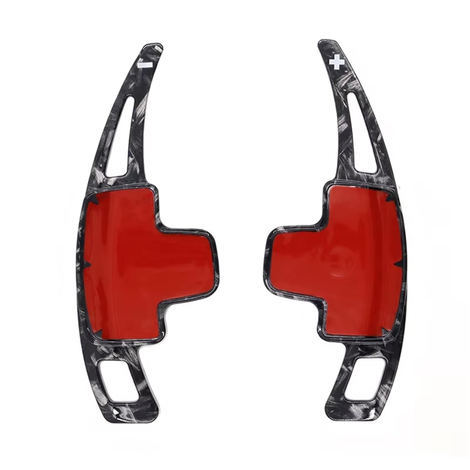 Orxadagwc Forged Carbon Compatible With Benz A Class W176 W177 2016 2017 2018 2019 2020 B Class C Class W205 2015 2016 2017 2018 2019 2020 Abs Steering Wheel Shift Paddle Paddle Shifter Extension(Forged Carbon)