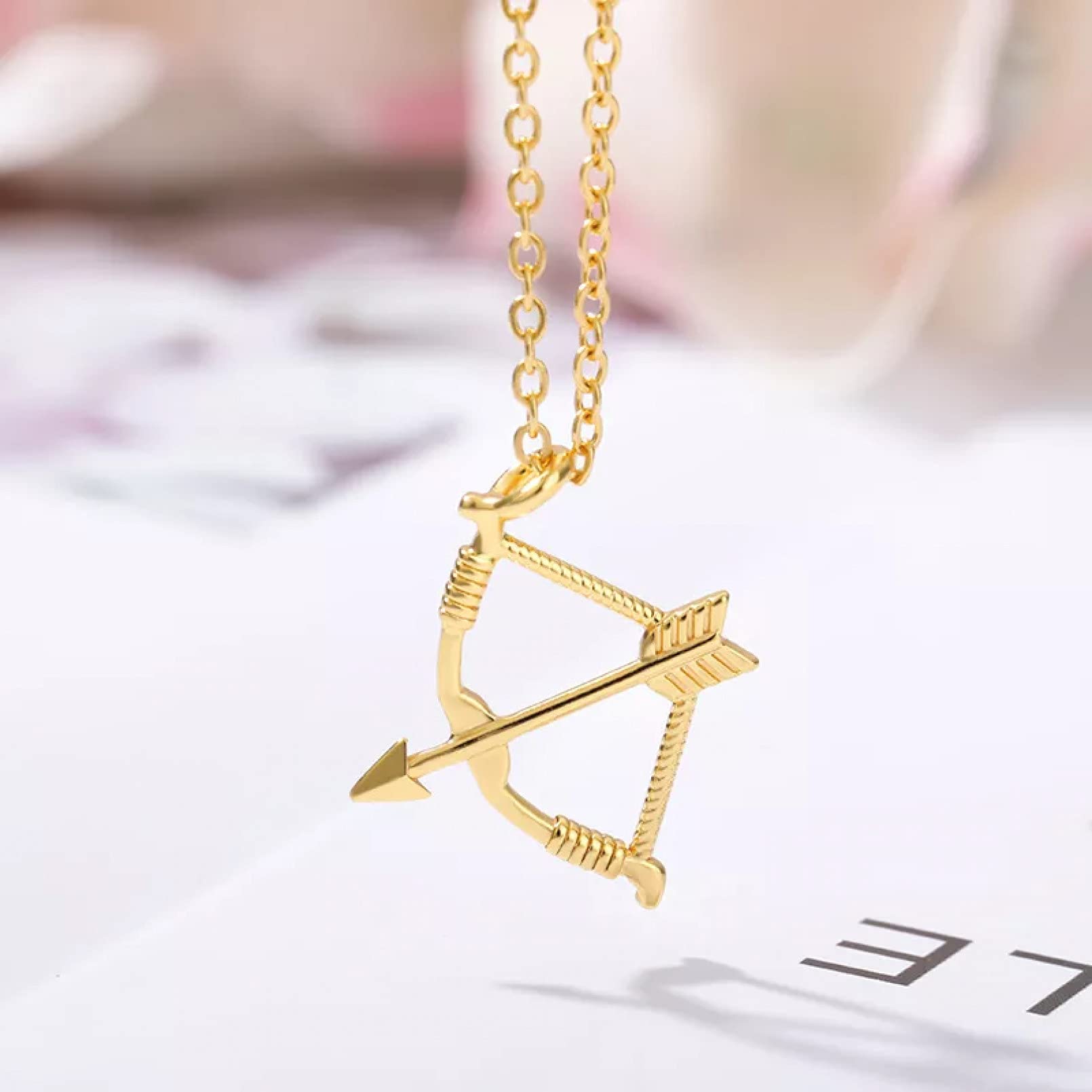 Collier Pendentif Stargate - Bijou Élégant Minimaliste - Cadeau Femme