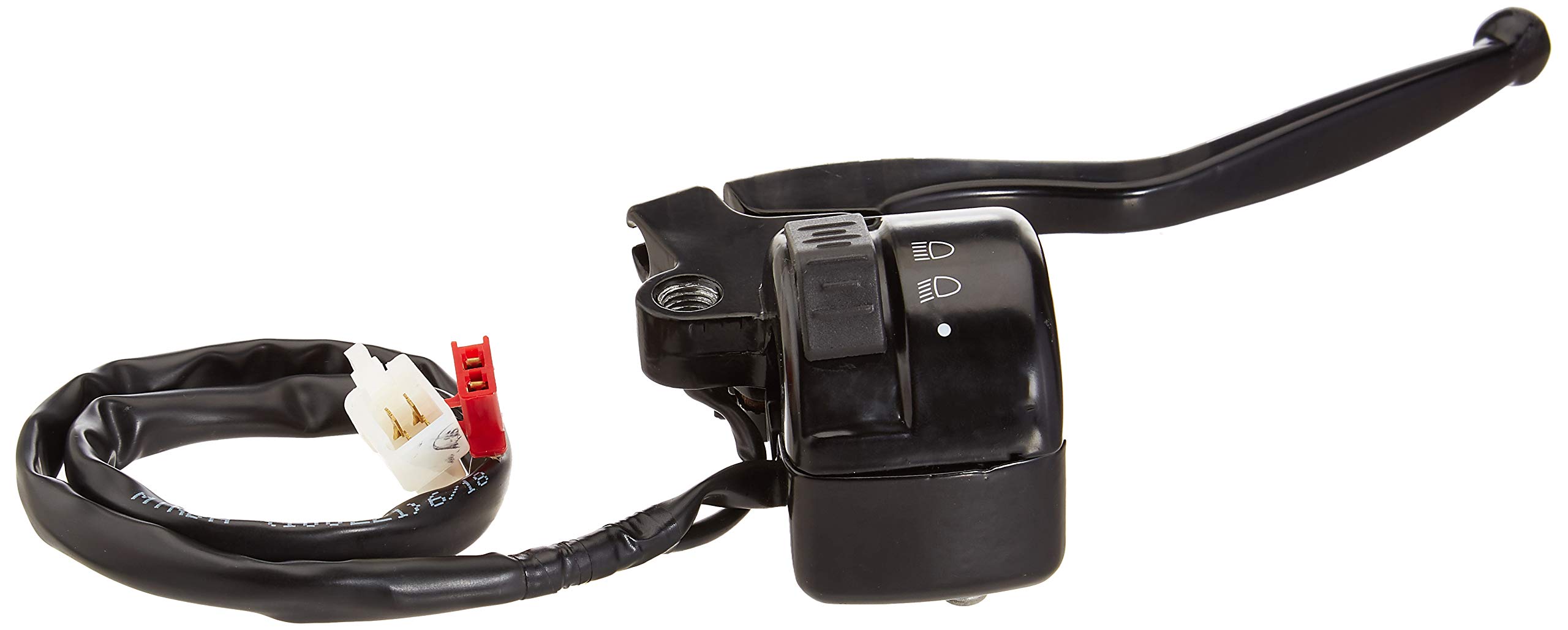 Uno Minda SW-0682G-M01 Handle BAR Switch- Right Side (Kick Start) - 4 PIN White Coupler, 2 PIN RED Coupler For-BAJAJ-C-100 2016