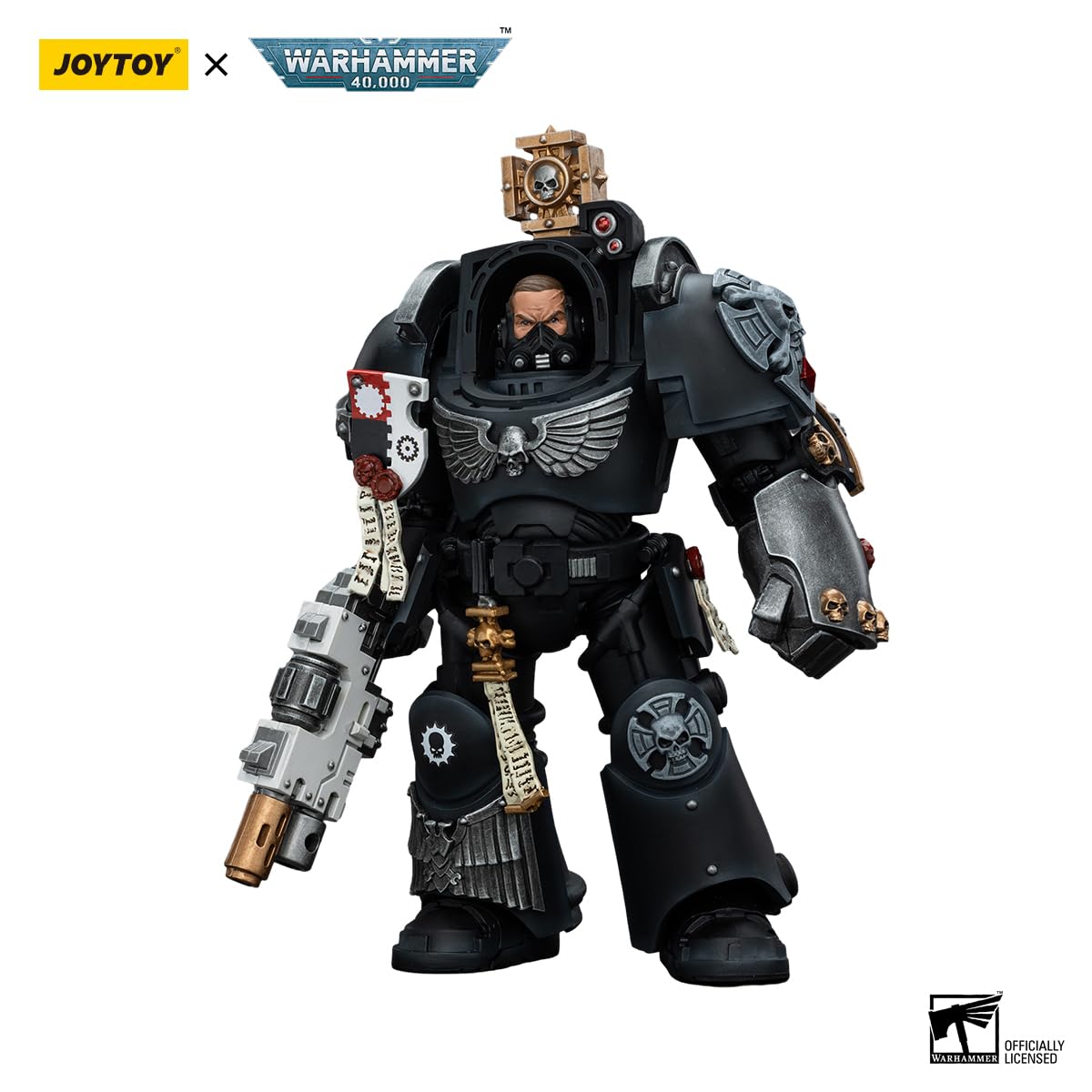 Jual JOYTOY 1/18 Warhammer 40K Iron Hands Captain In Terminator Armour Jt5116 Action Figure I.3571215