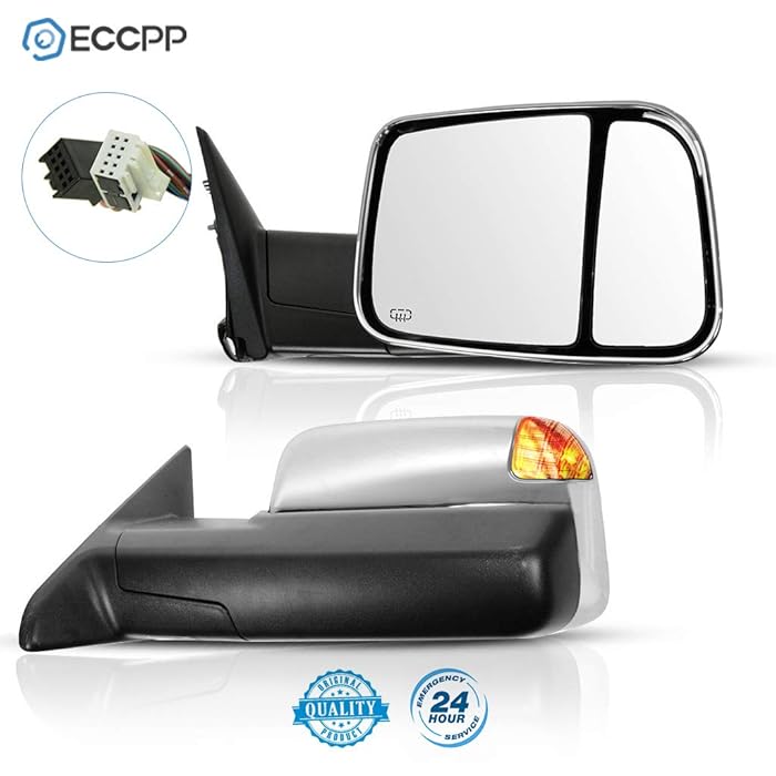 Buy ECCPP Tow Mirrors Towing Mirrors fit for 20112019 Ram 1500 2500