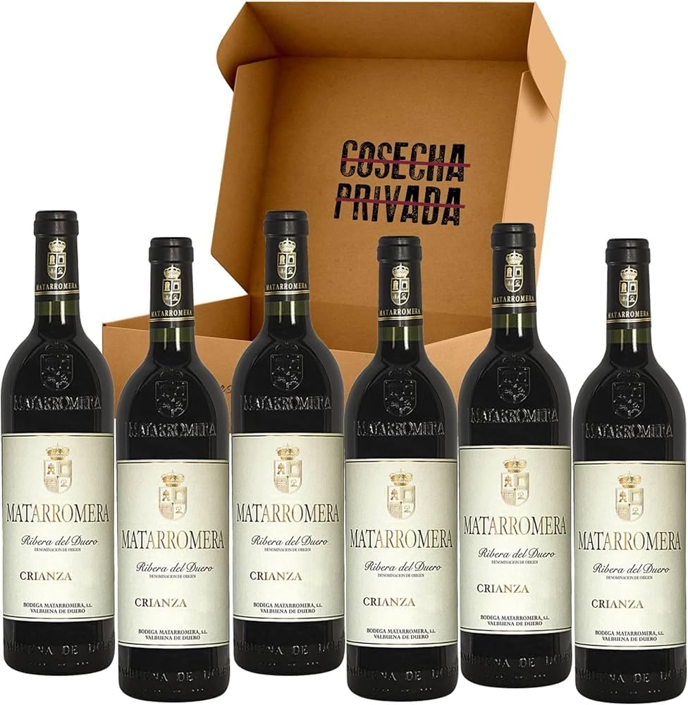 Matarromera Crianza Rotwein, D.O. Ribera del Duero, 6 Flaschen à 0,75 l, Karton