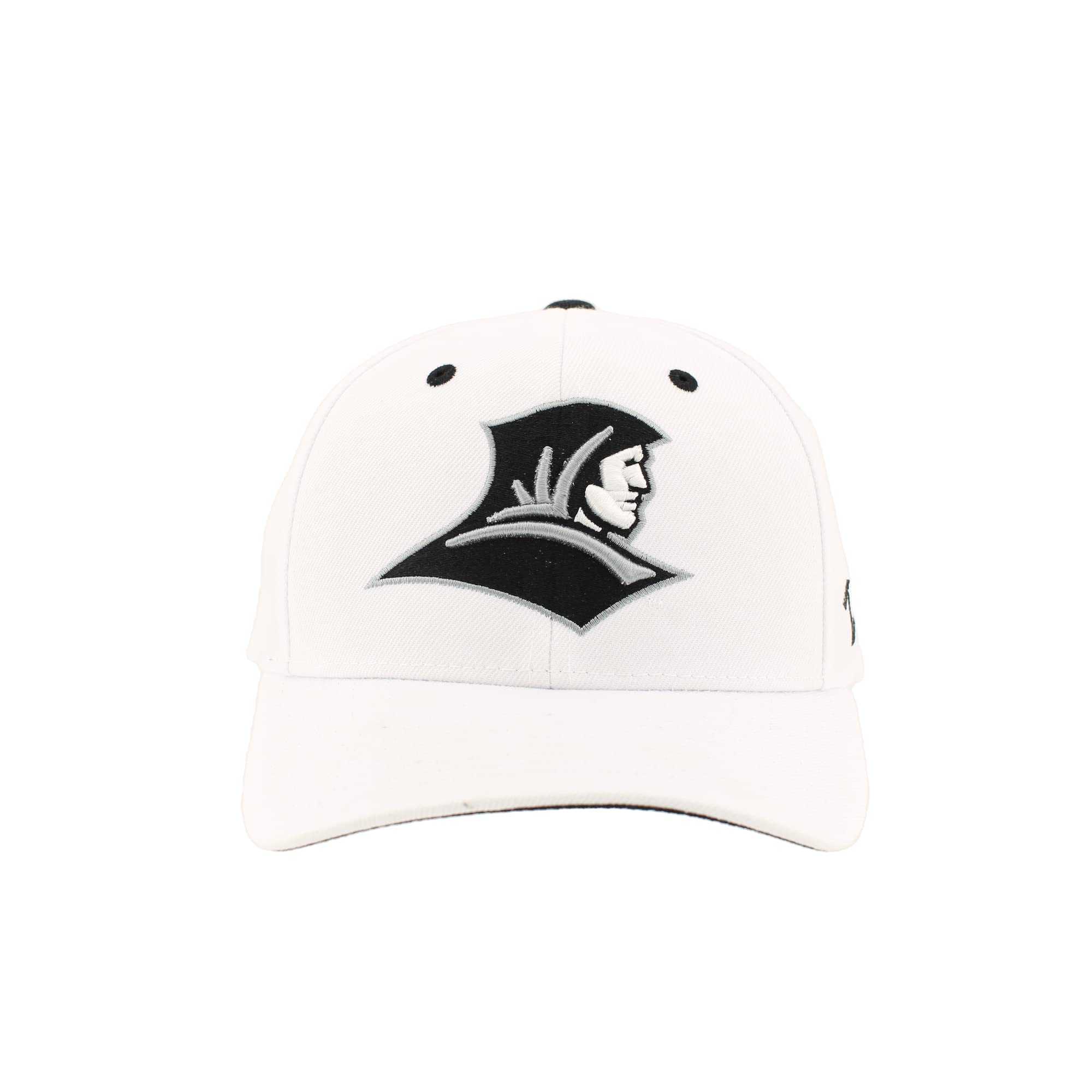 Zephyr Officially Licensed NCAA South Carolina Gamecocks Snapback Hat - Structured Cotton Twill Cap, Competitor White - View #2