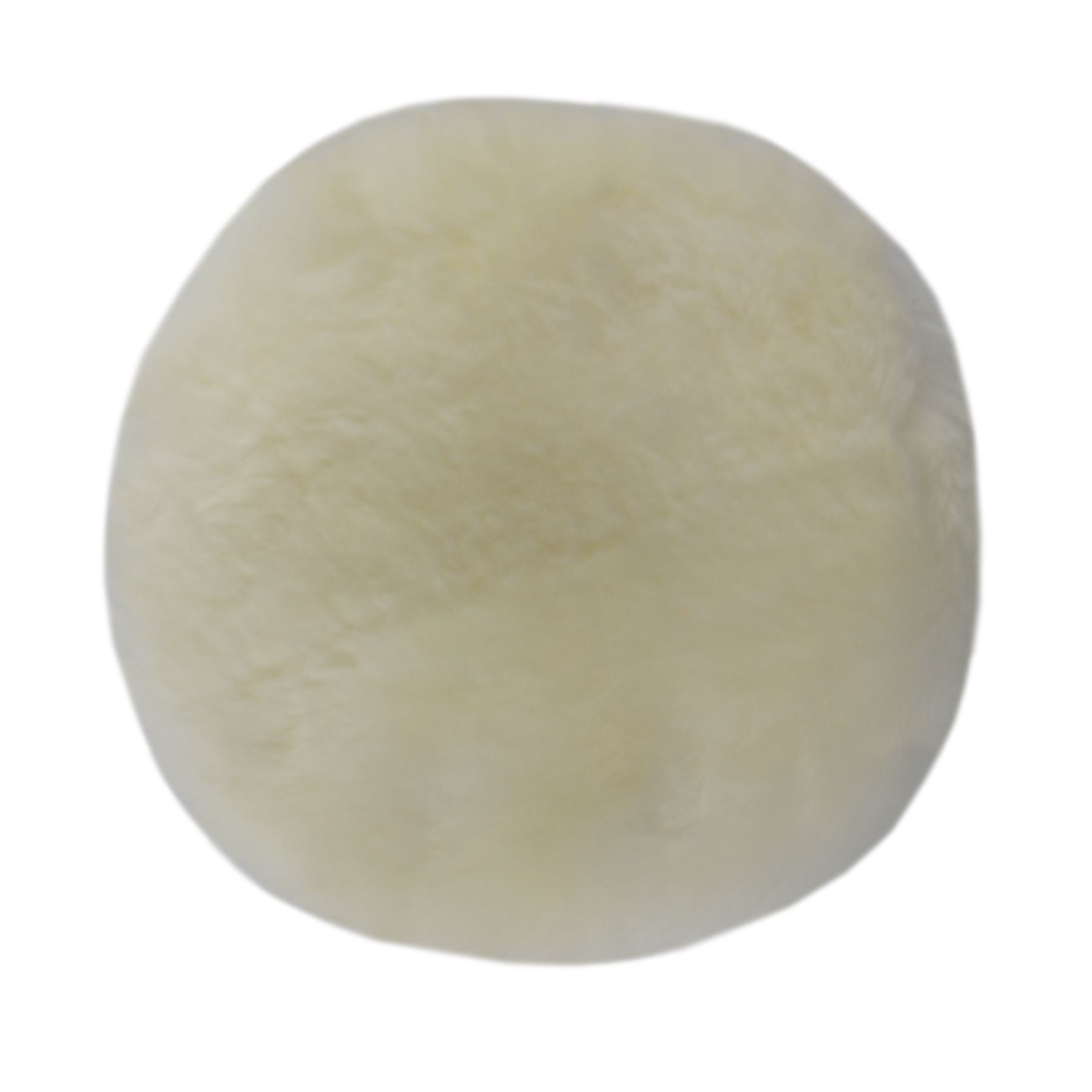 AB Tools-Silverline 180mm Lambs Wool Polishing Bonnet Final Buffing Mop Machine Polisher SIL354