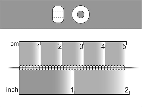 Miniatura 2 de 0.70oz (20 gramos) 11/0 Preciosa - Cuentas de semillas de vidrio checo 11/0, aluminio plateado