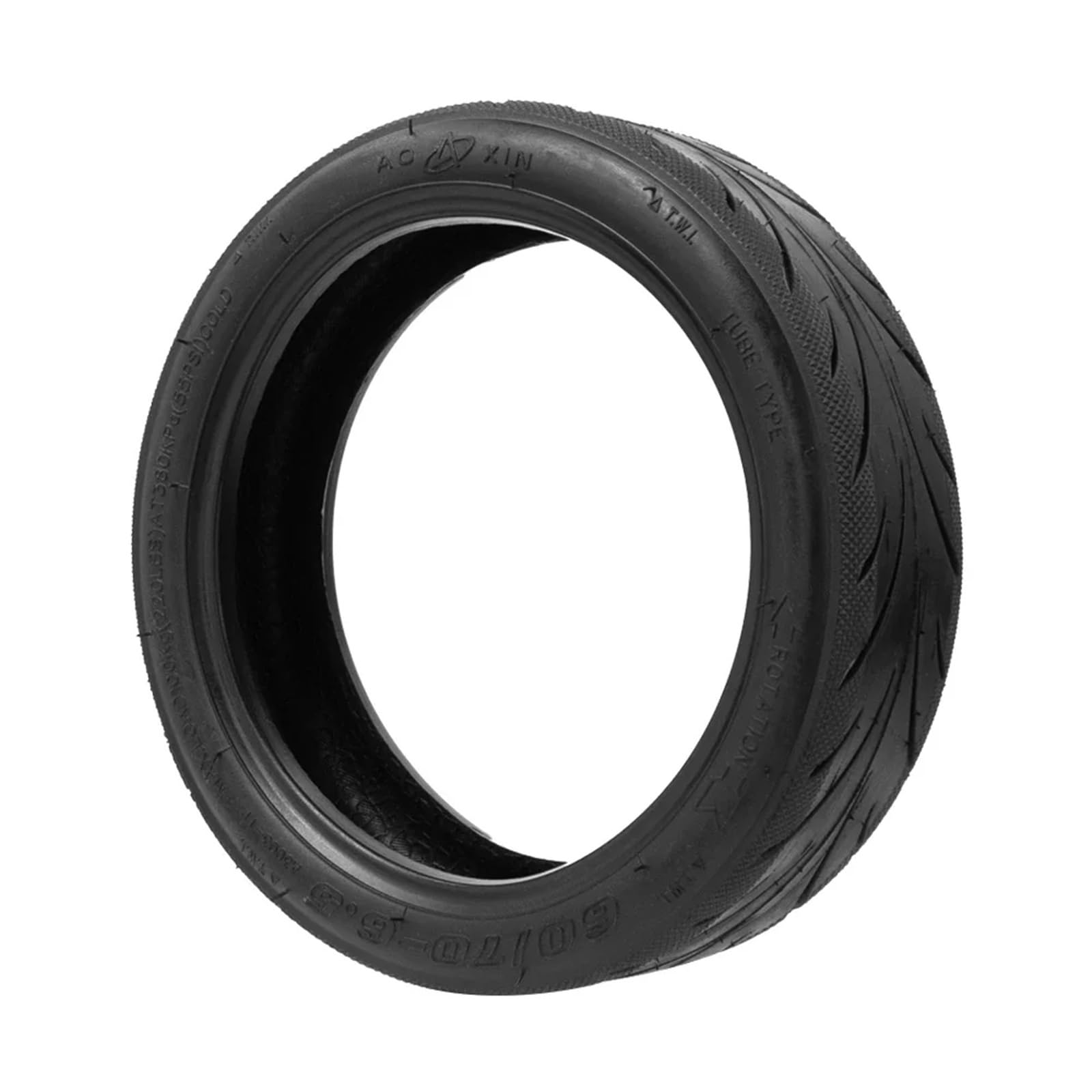 Camera d'Aria Monopattino Elettrico Pneumatico 60/70-6.5 for Scooter Elettrico, Camera d'Aria Antiscivolo da 10 Pollici, 10x2/2.125, Accessori(Outer Tire)