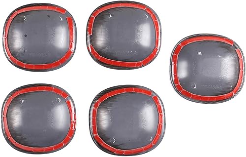 Miniatura 6 de CHEYA Adhesivo ABS para manija de puerta exterior de automóvil para Mercedes Benz Clase G W463 G500 2019-2020 Accesorio de automóvil (fibra de