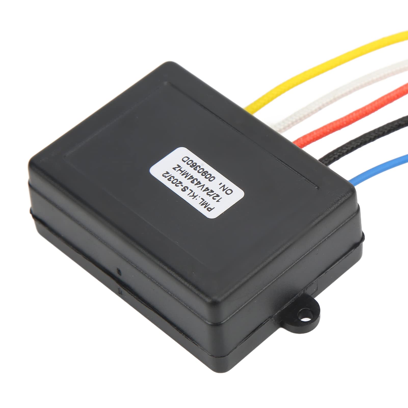 Kit Control Remoto Cabrestante Inalámbrico 12V/24V, Universal Alta Sensibilidad, Alcance de 75 Pies, Compatible con Coches, Camiones, ATV, Winch, Incluye 2 Mandos y Receptor