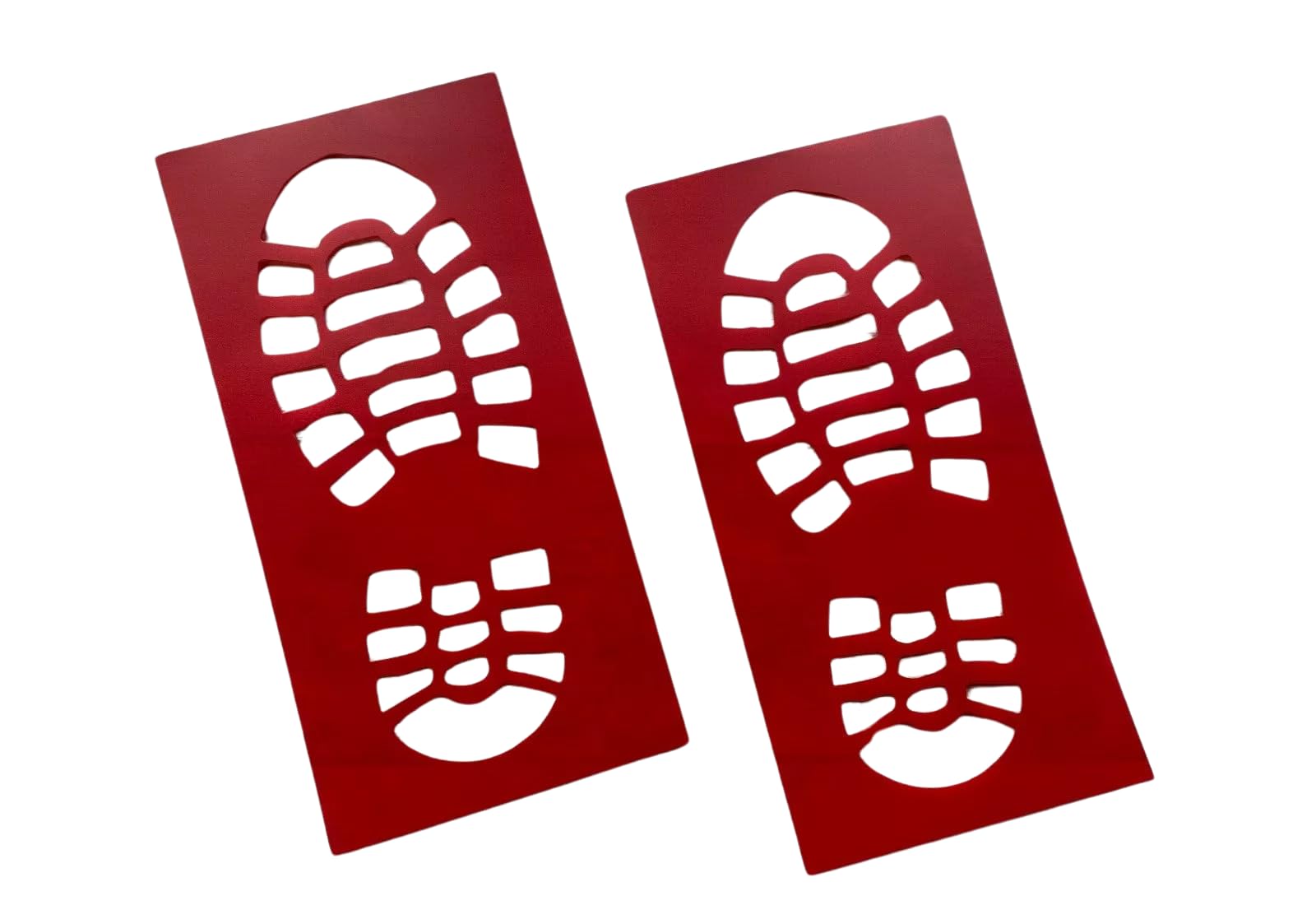Uniquepgifts Santa Foot Print Stencils Christmas Eve Box Fillers For Kids, Stocking Fillers For Xmas, Novelty Decorations (Santa Foot Print Stencils)