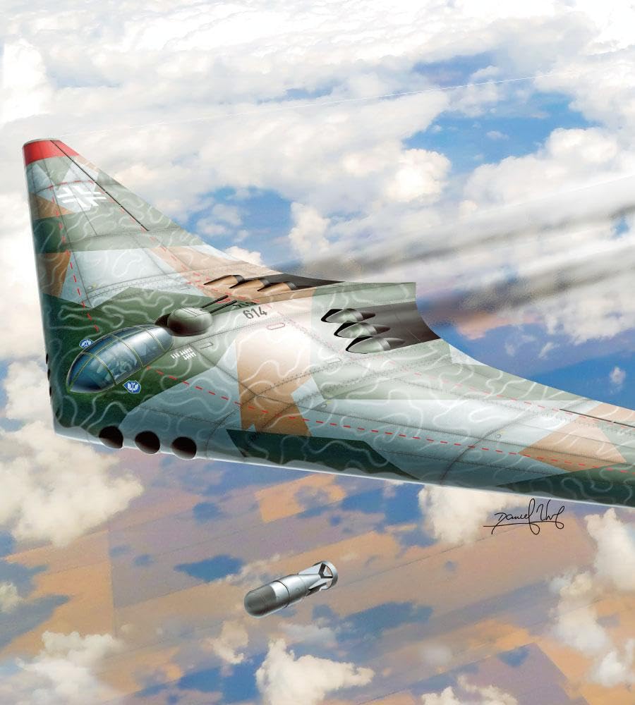 modelcollect Horten H18A Strategischer Super-Langstreckenbomber | Flugzeug Bausatz 1:72#UA72217