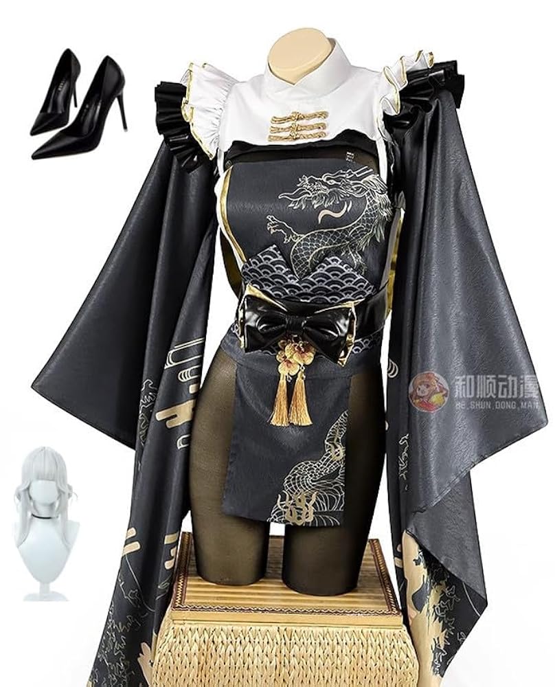 勝利の女神 ニケ　正月ブラン　コスプレ衣装 ウィッグ付 ホワイトラビット Amazon | [Plazhen] 勝利の女神:NIKKE ブラン コスプレ衣装