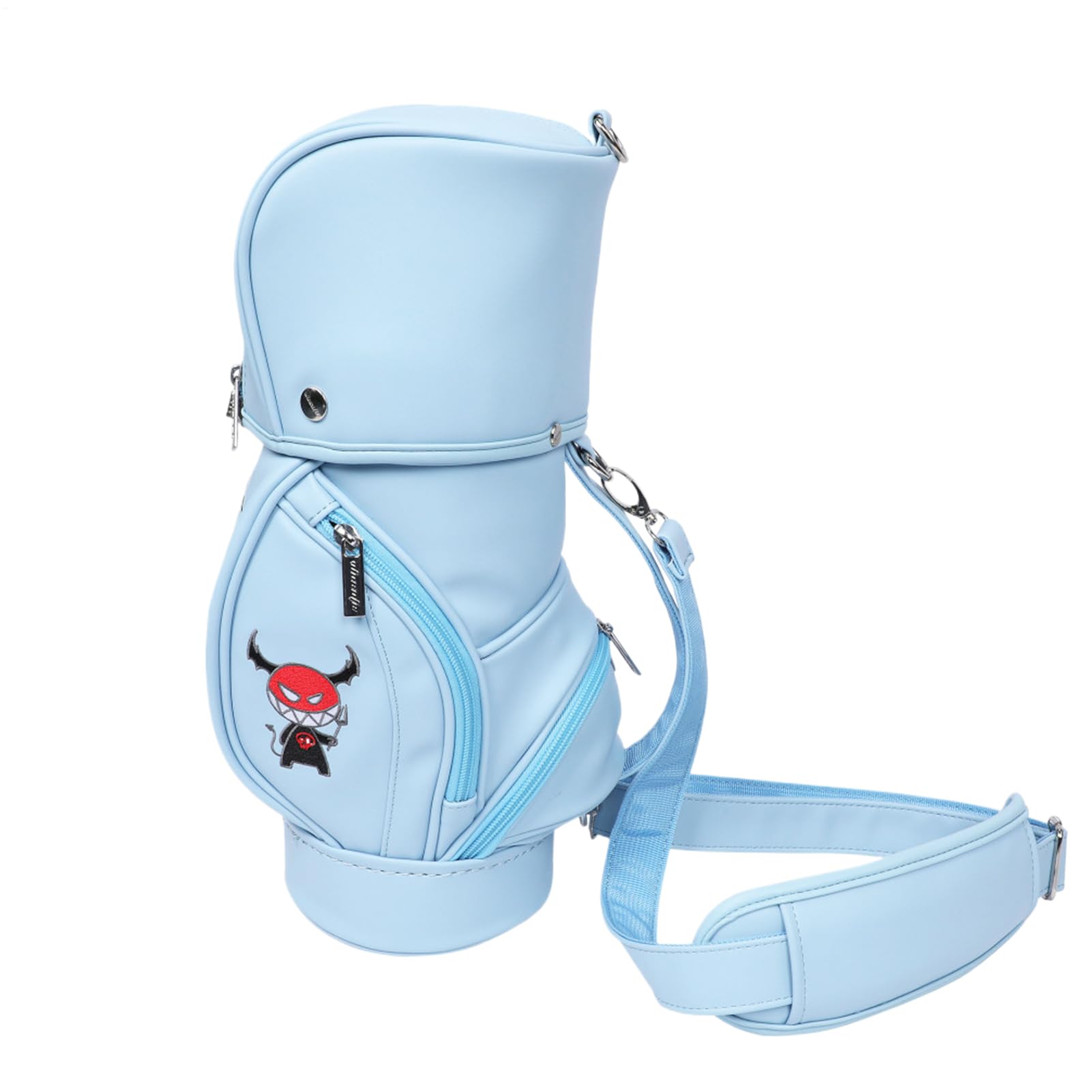 Borsa da golf cart – Zaino leggero piccolo multitasche | Borsa da golf a tracolla – per uomini appassionati di golf, famiglia, amici, interni, esterni, cortile, corso, viaggi, sport