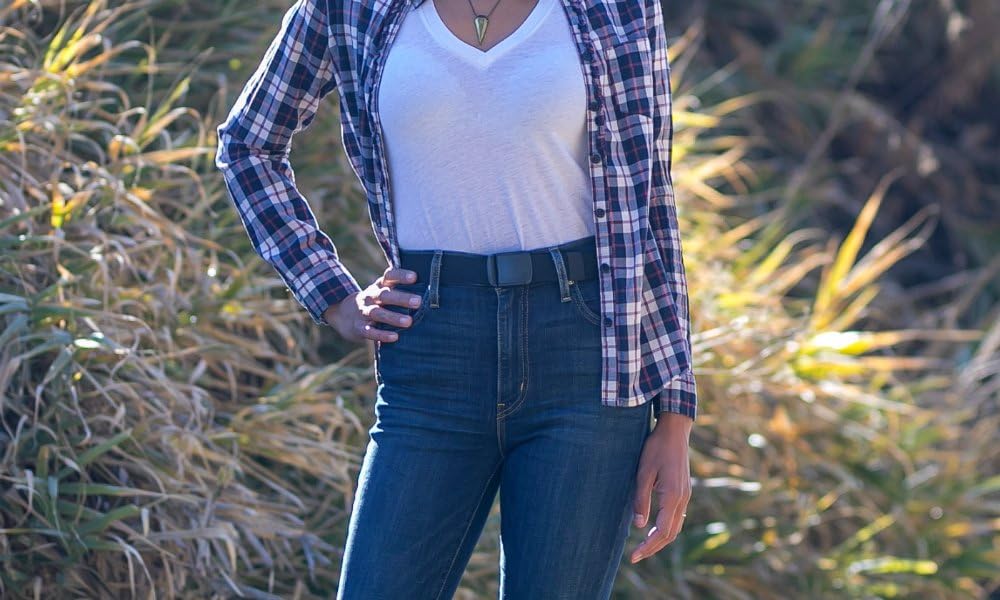 Betta 1.25 Inch Elastic Stretch Belt with Adjustable Buckle, Unisex (XXX-Large, Black) - Image 5