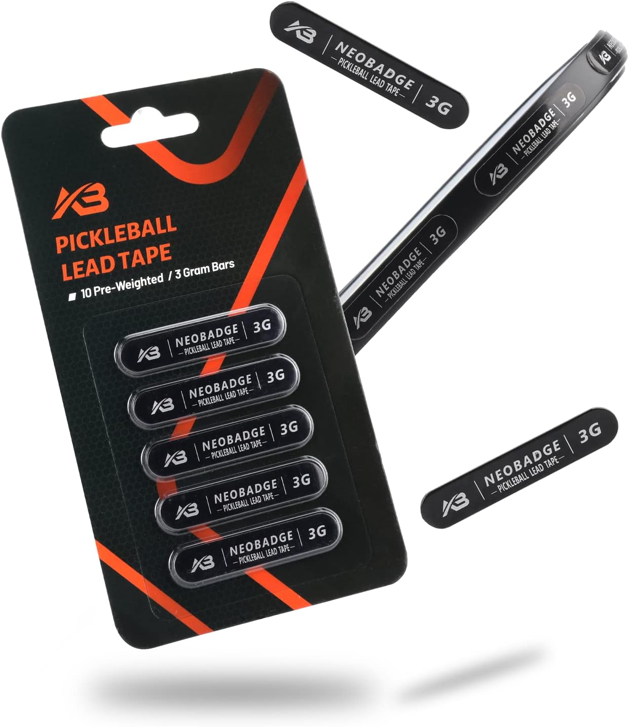 Pickleball Lead Tape - Super High Adhesive Lead Tape - Designed Specifically for Pickleball Paddles - Building The Perfect Moment of Hitting a Ball can Make You a Better Player.