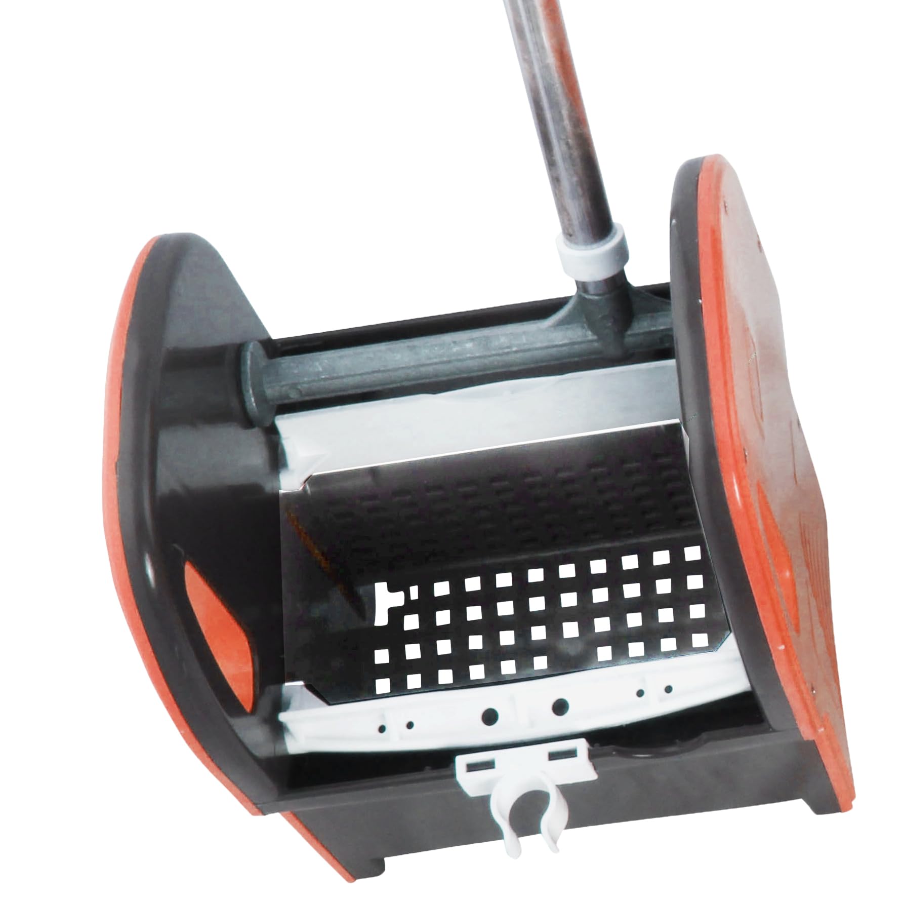 Carrito de Limpieza con Prensa para Fregona - Cubo de 24L y Cubo de 10L | Separación de agua higiénica - Cubo de 10L adicional con sistema de clic - Ruedas, asa y diseño compacto resistente