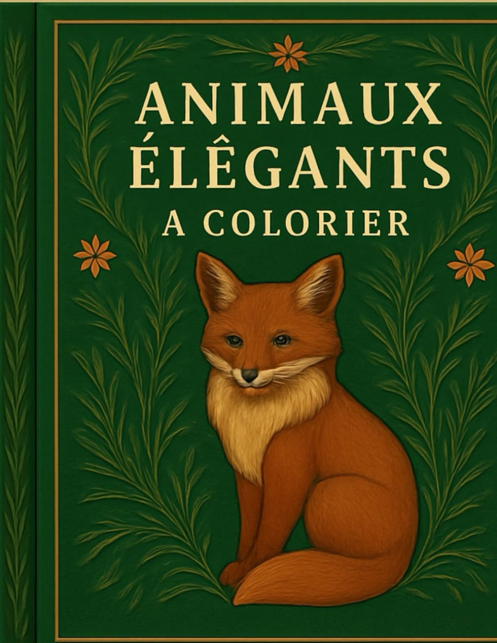 Animaux Élégants à Colorier – Livre de Coloriage Relaxant”