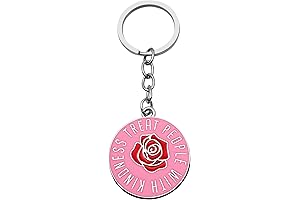 One Direction Treat People with Kindness Keychain