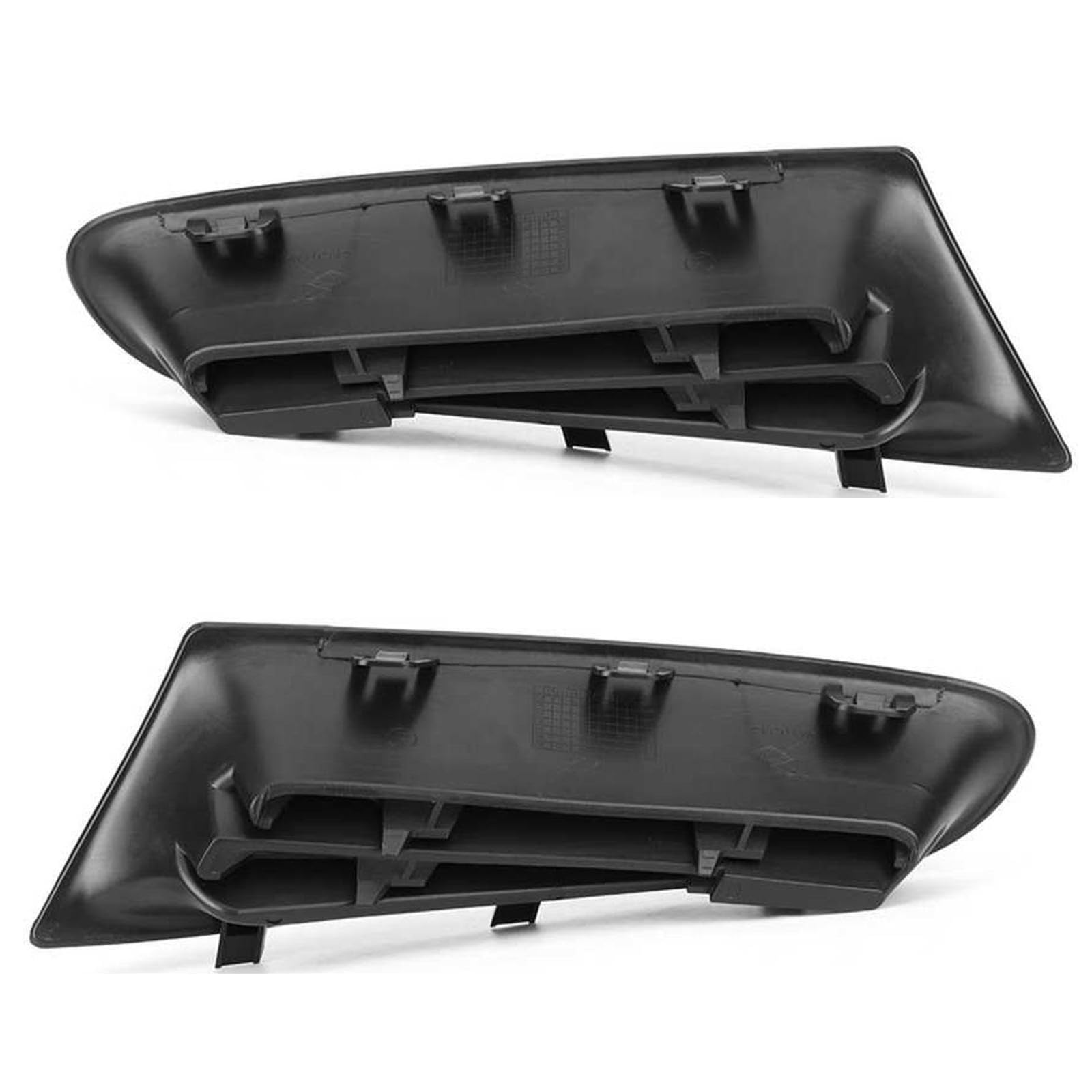 Twowinds - Rejilla Parachoques 7701208684 Compatible con Renault Clio 3 (2005-2014) - Delantero Izquierdo y Derecho (ambos lados) - (2 unidades)