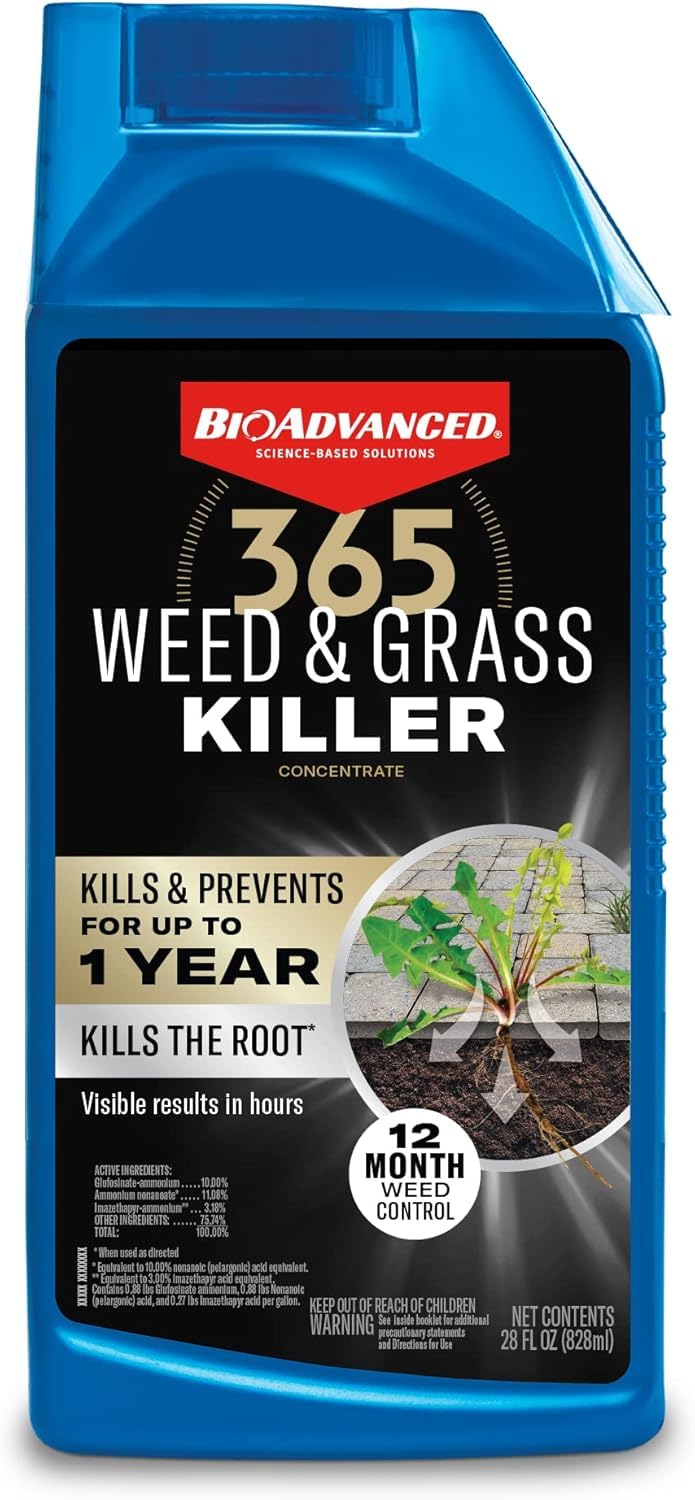 BioAdvanced 365 Weed & Grass Killer Spray Concentrate