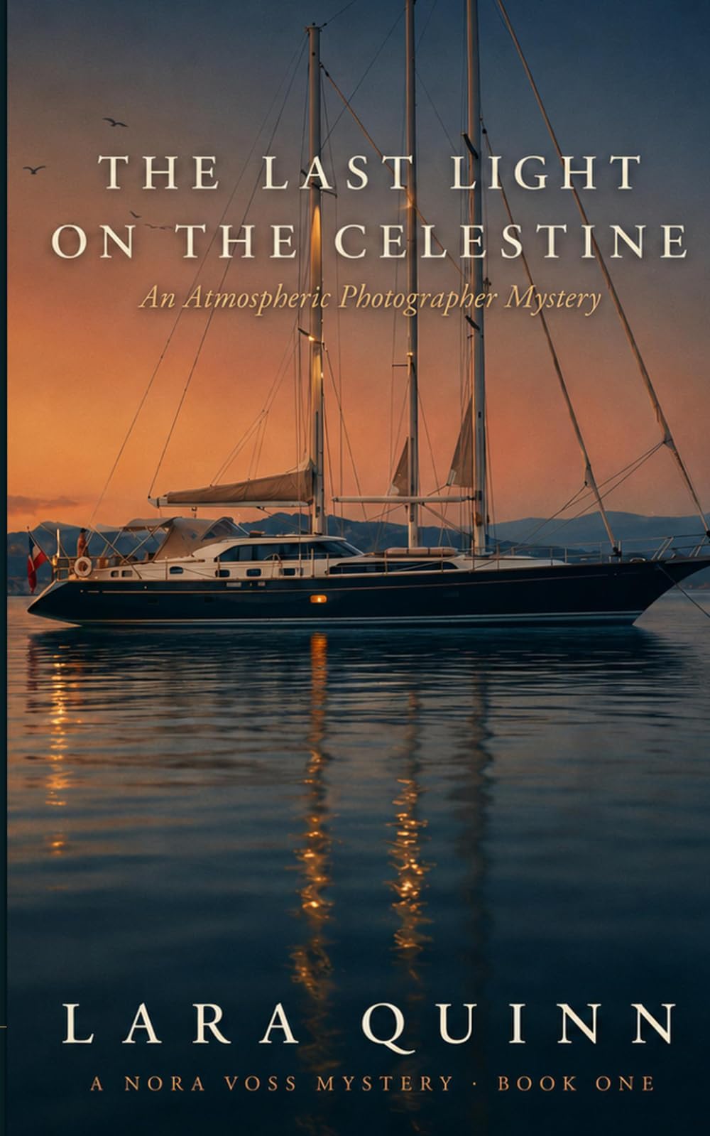 The Last Light on the Celestine: A glamorous Mediterranean cozy mystery (A Nora Voss Mystery, Book One)
