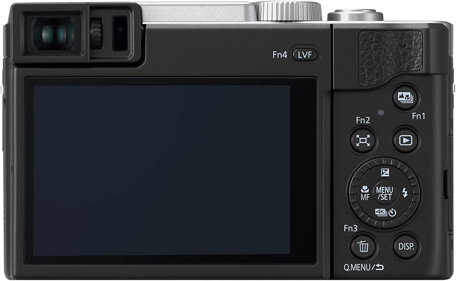 Panasonic Lumix TZ95D, Lente Leica 30x con Funzioni 4K, video 4K/foto 4K/Post Focus Argento