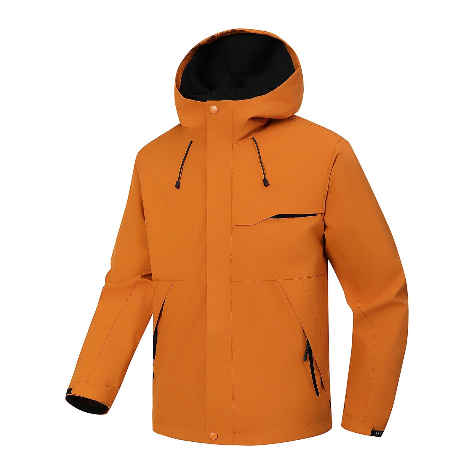 Impermeabile Donna Antipioggia, Antipioggia Leggera Con Zip E Cappuccio Traspirante Leggera Giacca Softshell Giubbino Leggero Antivento Da Esterno Giacca a Vento Lungo Ragazza Antipioggia Cosa Outdoor