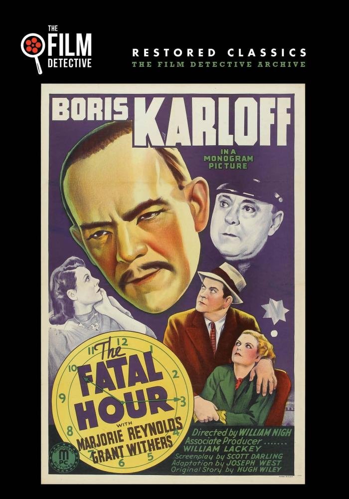 Cine negro en DVD The Fatal Hour Mr. Wong misterio policial americano